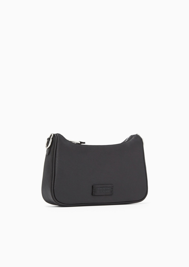 Emporio Armani 女士拉链可拆肩带单肩斜挎手提包