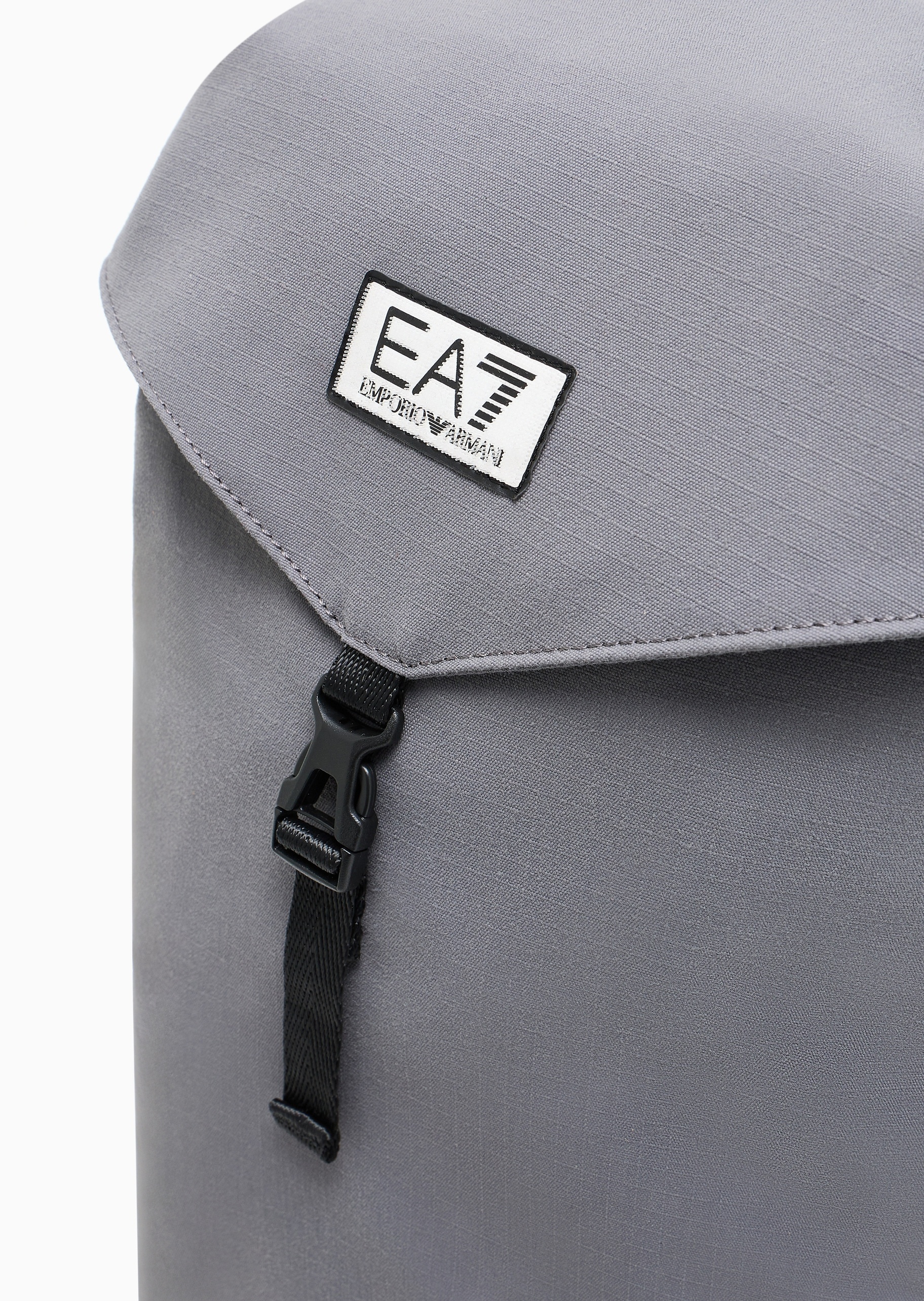 EA7 男女同款大容量插扣翻盖可调节手提双肩包