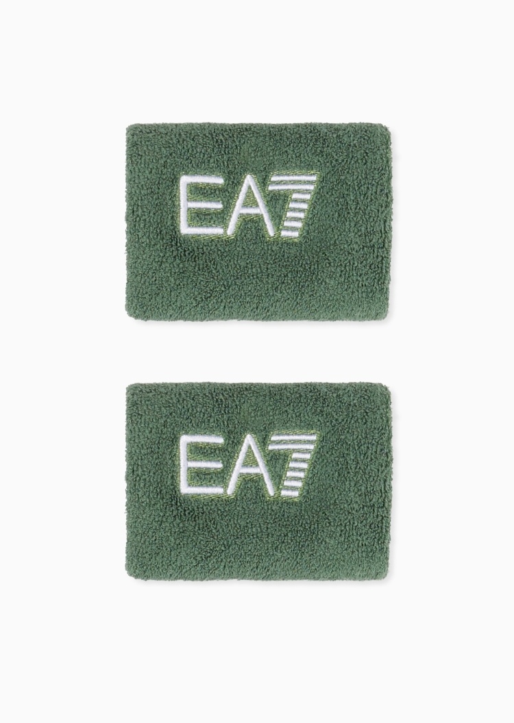 EA7 男女同款一副装刺绣时尚网球腕带