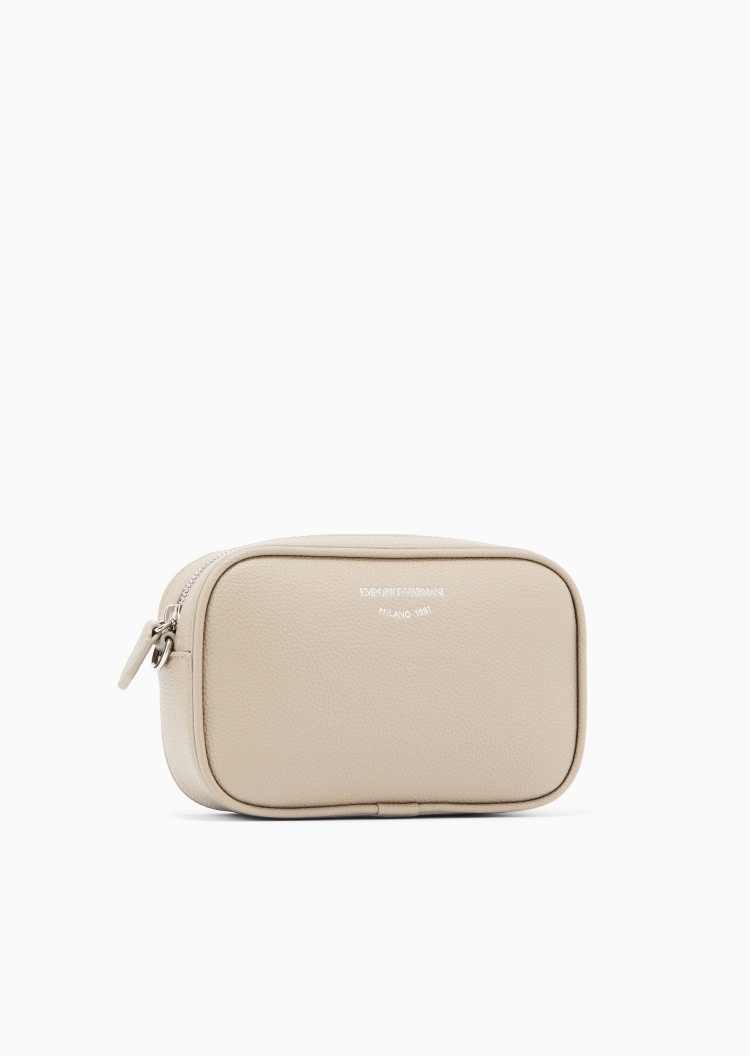 Emporio Armani 女士拉链横款可拆肩带通勤单肩斜挎迷你包