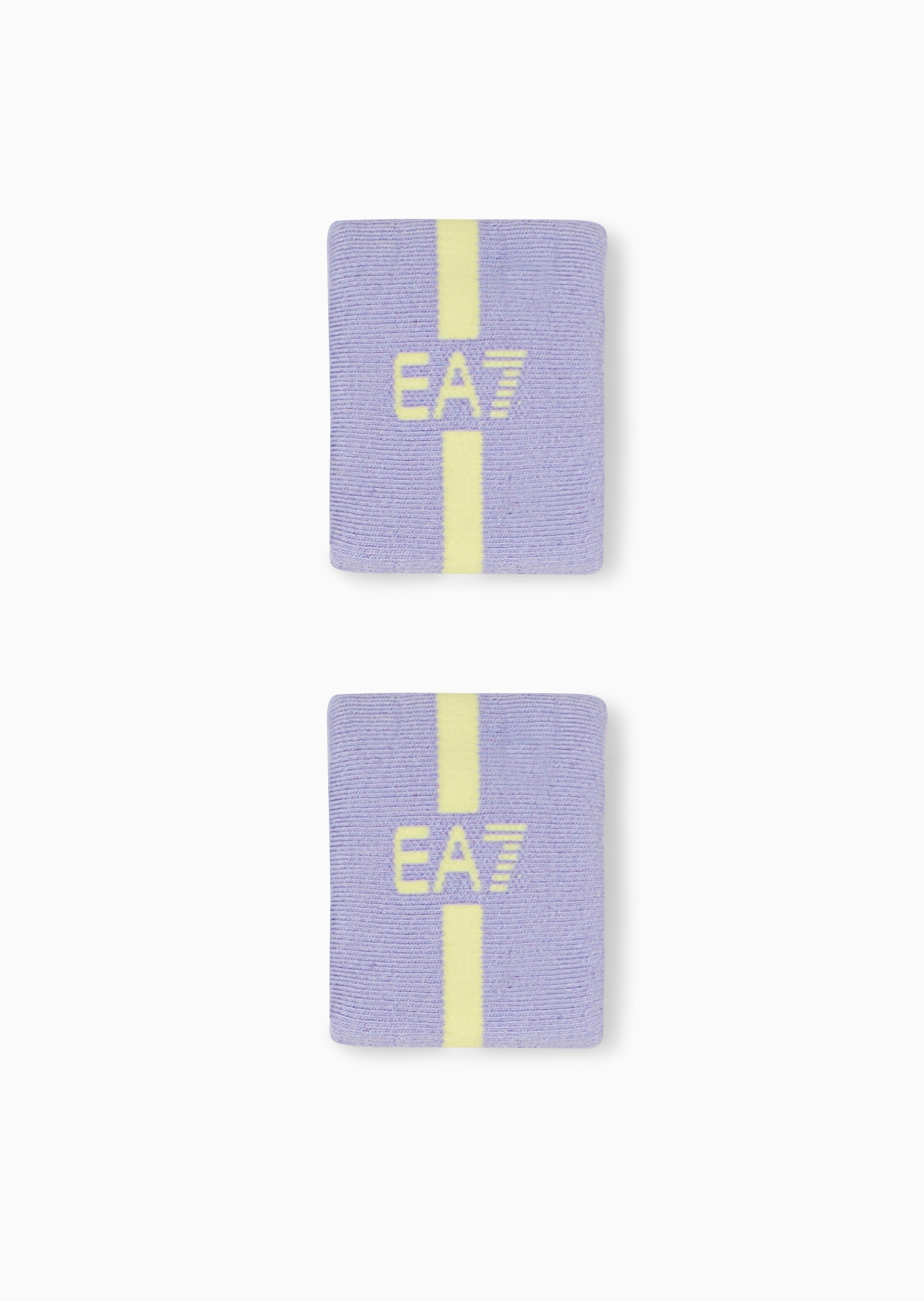 EA7 女士一副装撞色提花网球运动腕带