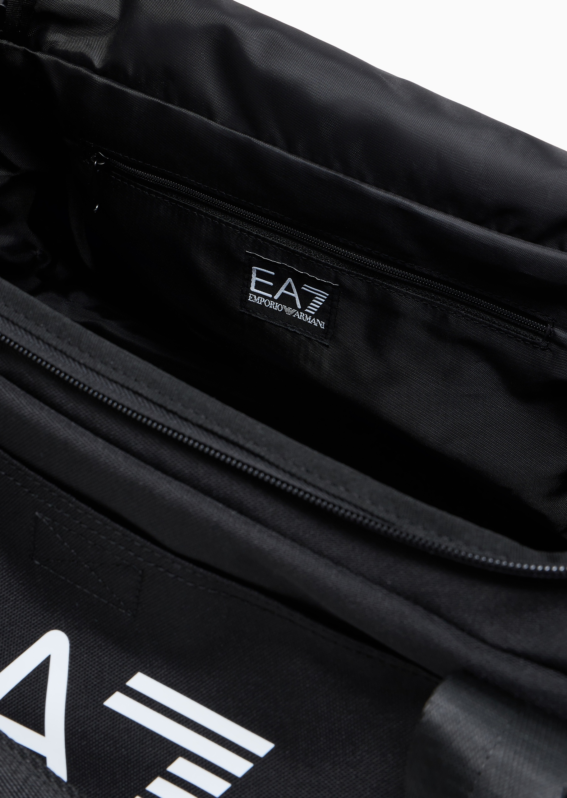 EA7 男女同款拉链可拆肩带手提单肩健身包