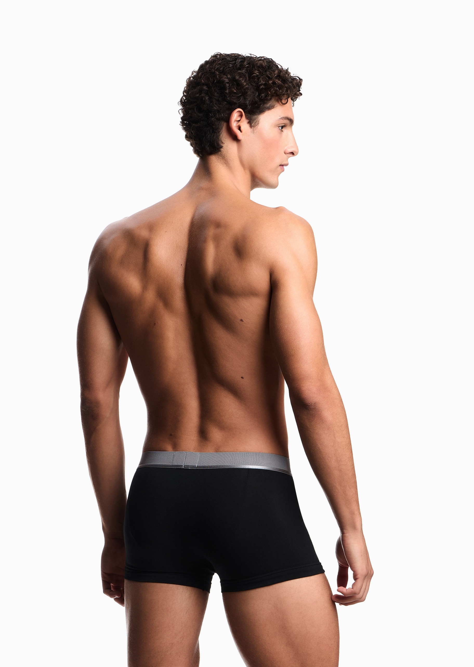 Emporio Armani 男士三条装纯棉平角内裤轻奢礼物
