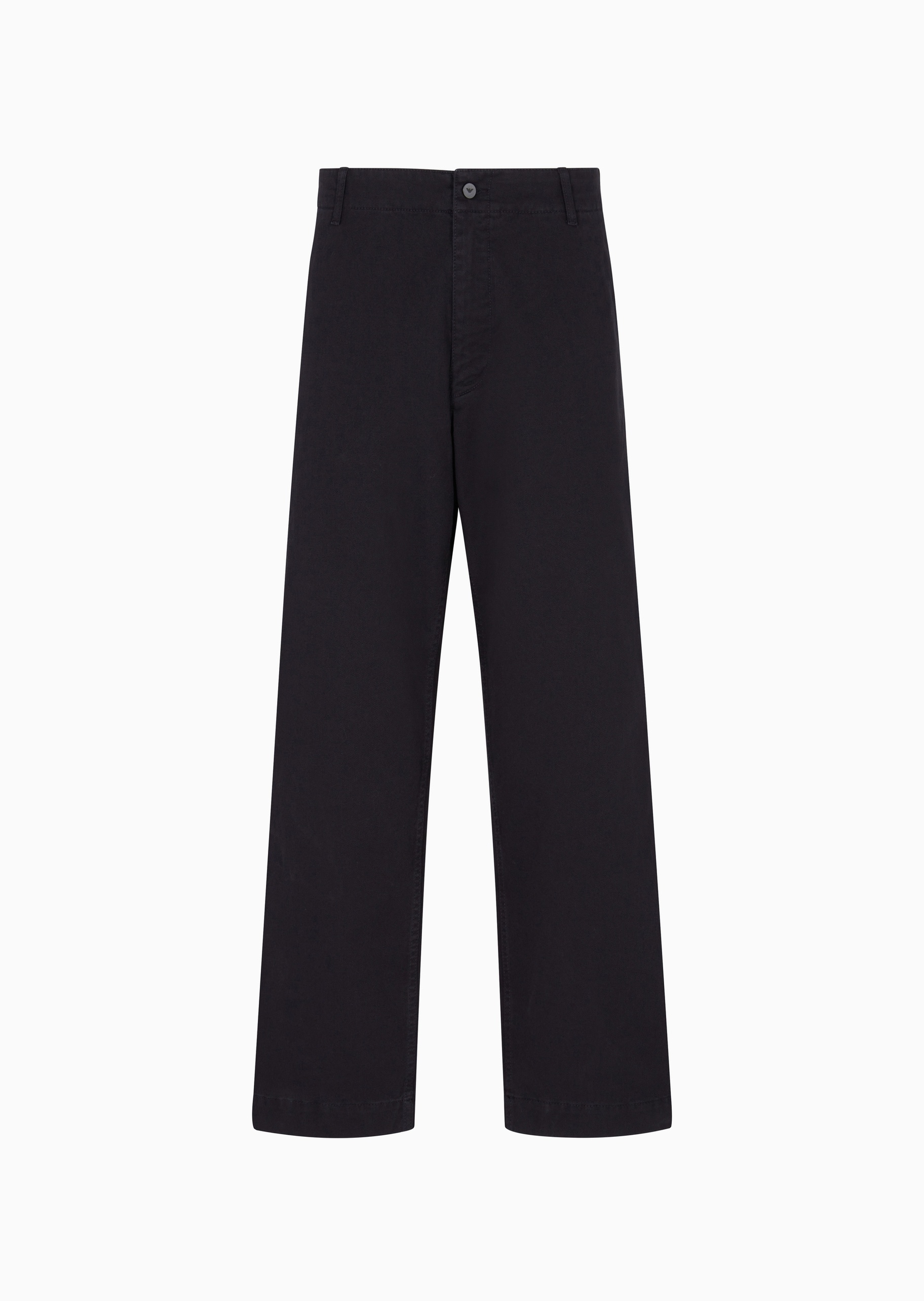 Emporio Armani 男士阔腿宽松复古松弛感纯棉牛仔裤