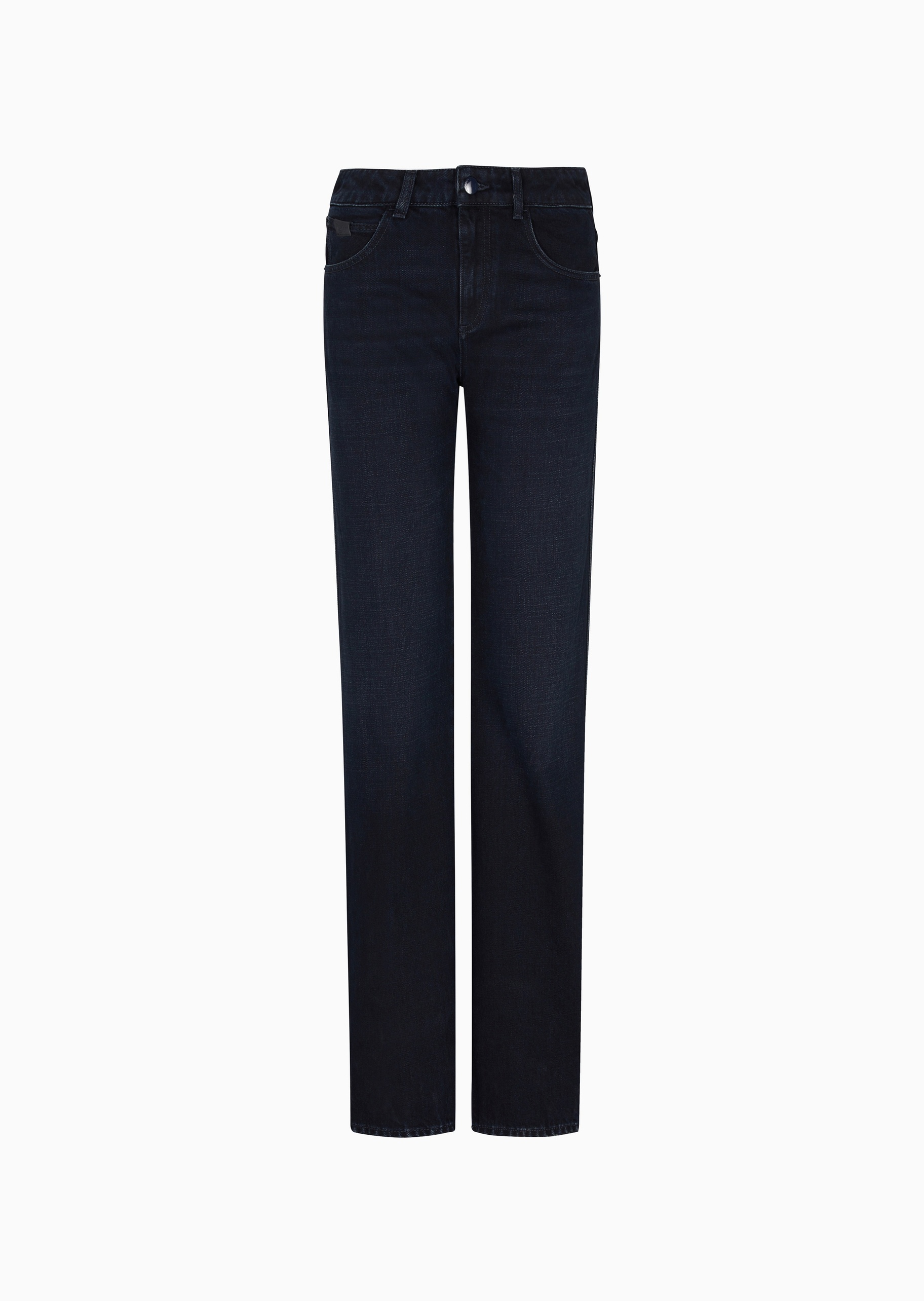 Emporio Armani 女士修身喇叭复古休闲纯棉牛仔裤