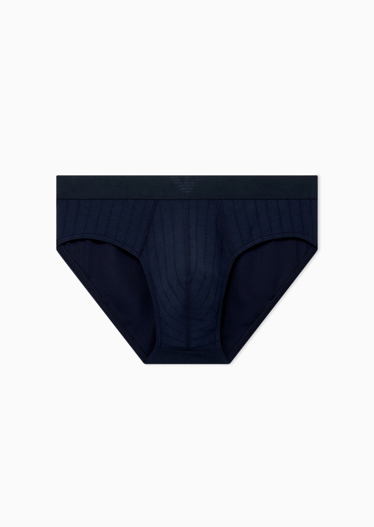 Emporio Armani 男士弹力三角性感轻奢礼物鹰标提花内裤
