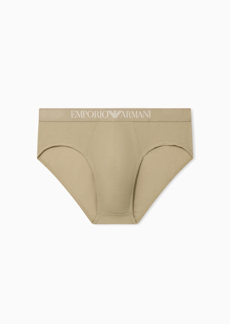 Emporio Armani 男士三角性感轻奢礼物字母标识内裤