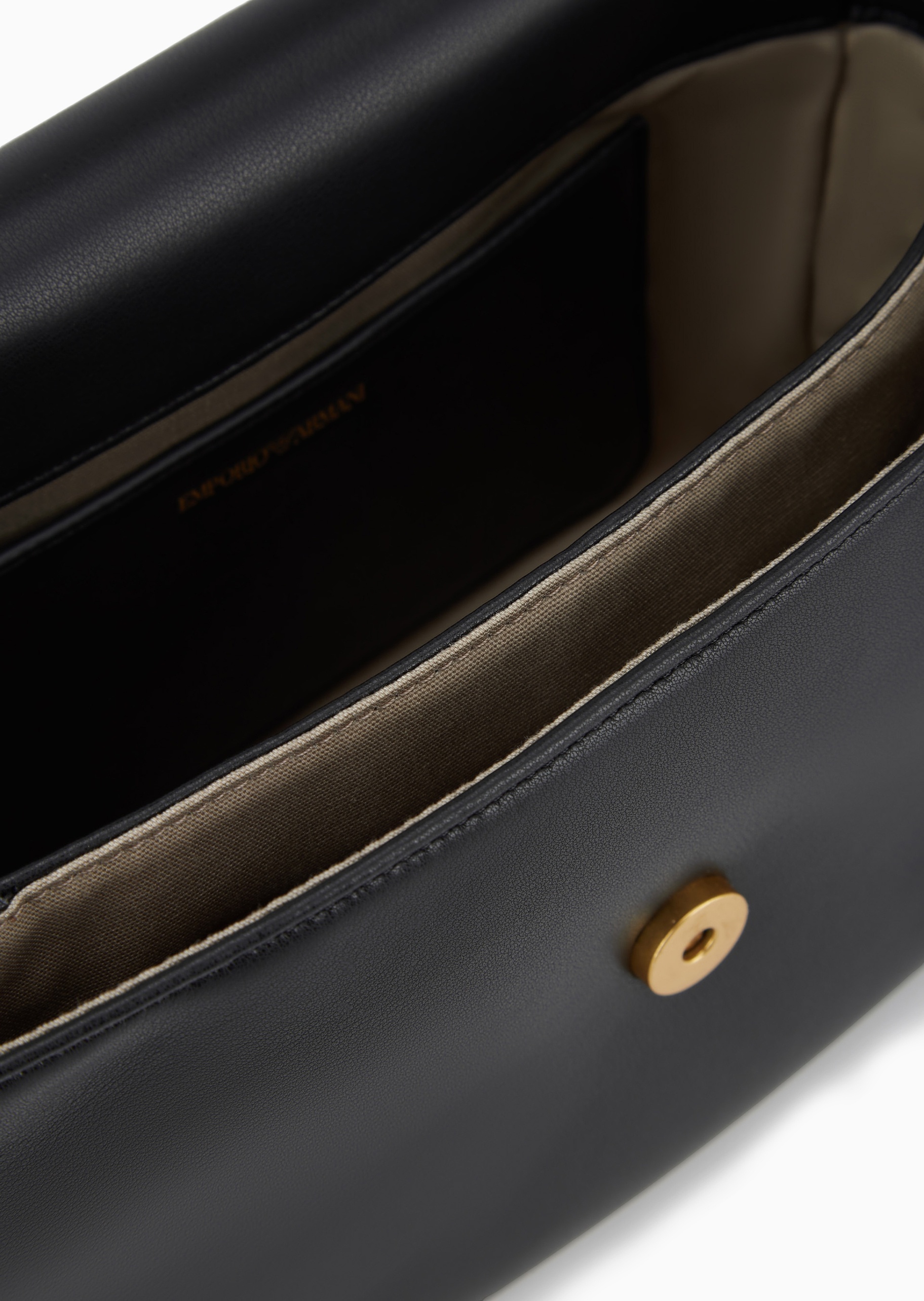 Emporio Armani 女士翻盖磁扣长方形可拆肩带单肩斜挎包