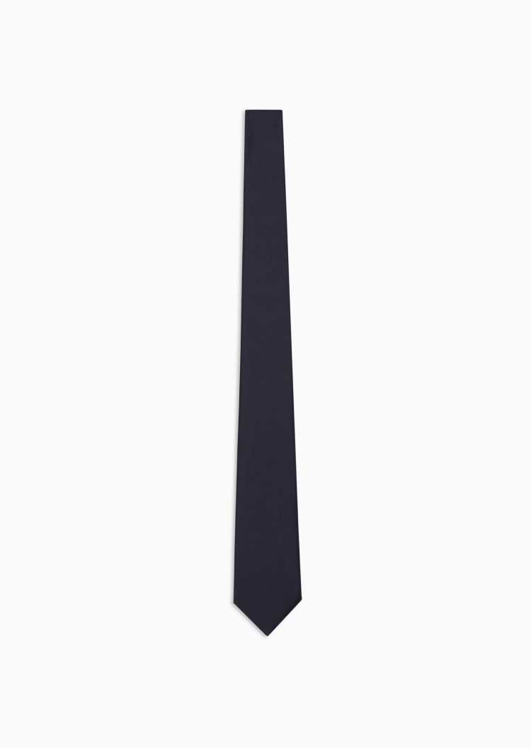 Emporio Armani 男士桑蚕丝经典商务正装领带配饰礼物