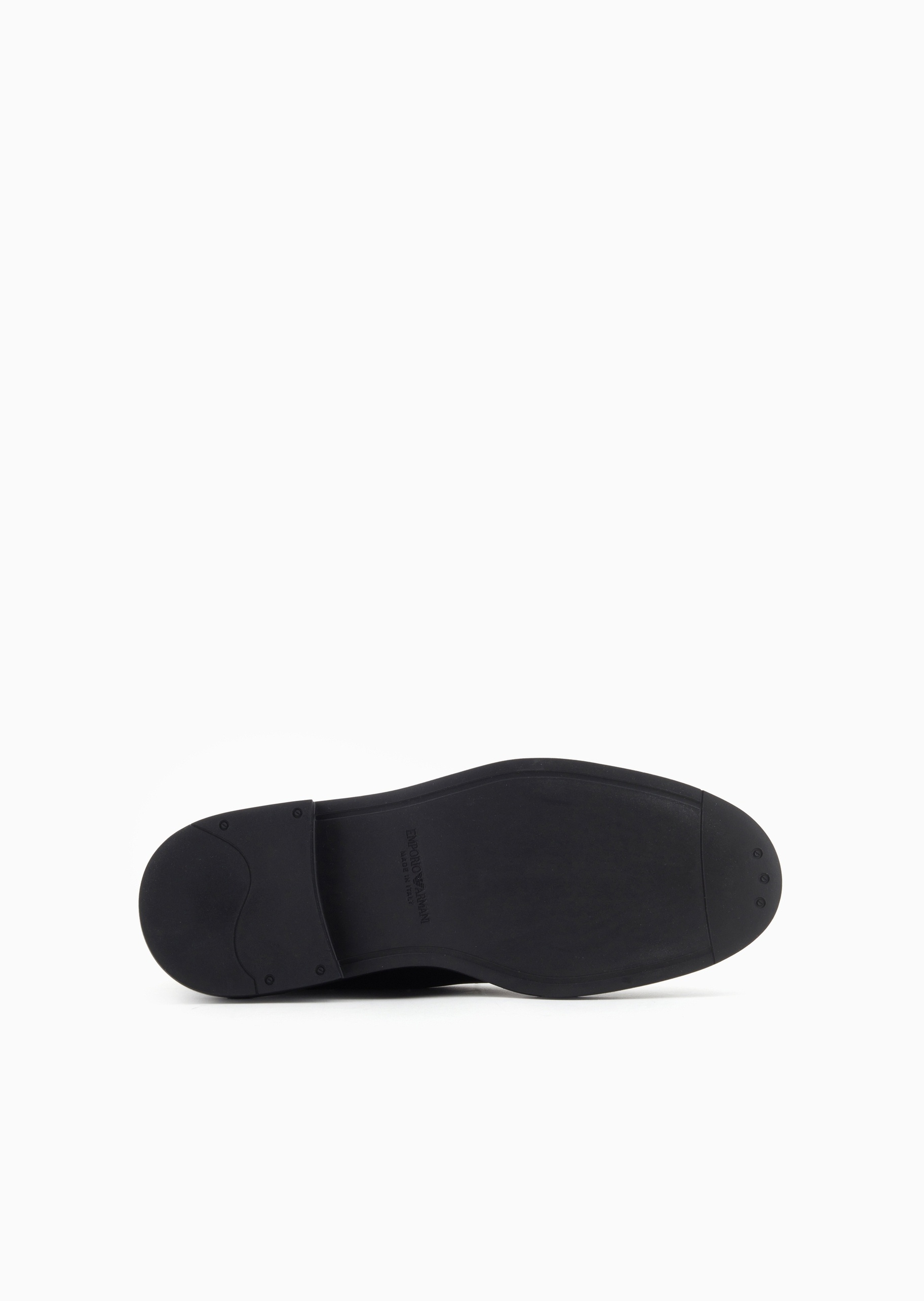 Emporio Armani 男士商务通勤牛毛皮休闲皮鞋靴子