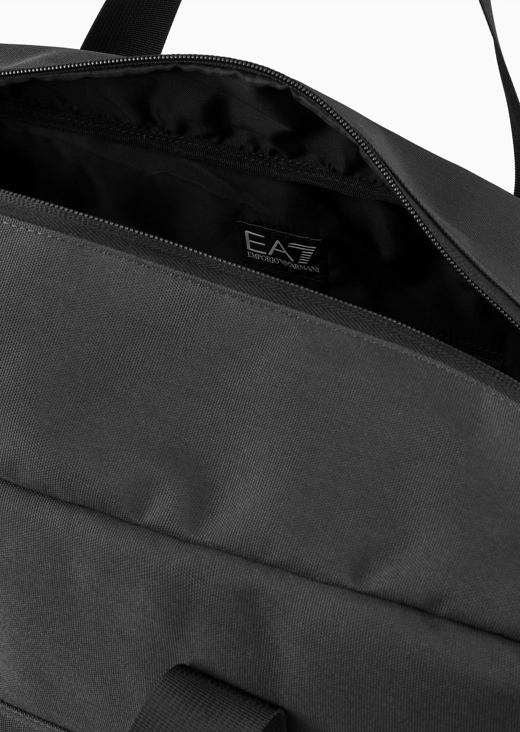EA7 男女同款大容量拉链可拆肩带单肩手提健身包