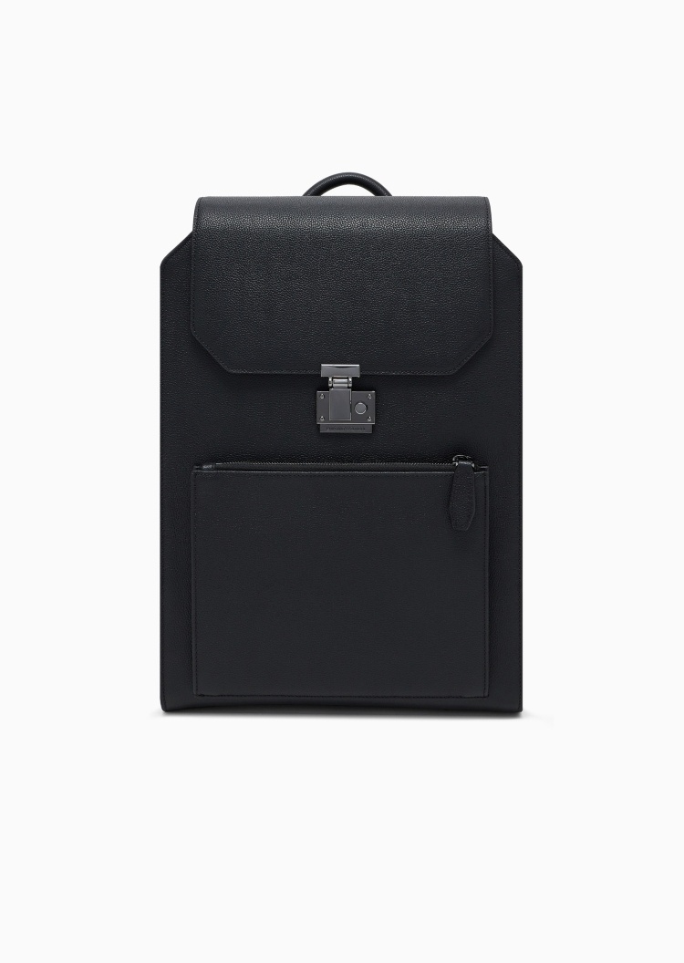 Emporio Armani 男士商务休闲通勤简约双肩公文包