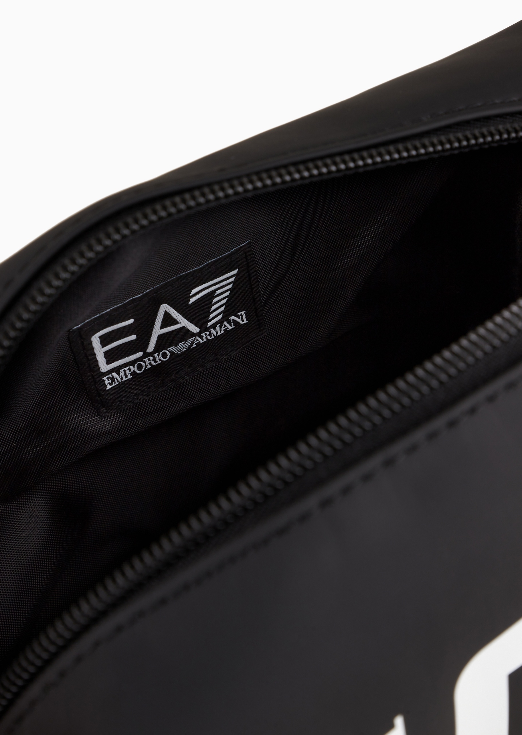 EA7 男女同款小号拉链方形健身配腕带手提手拿包