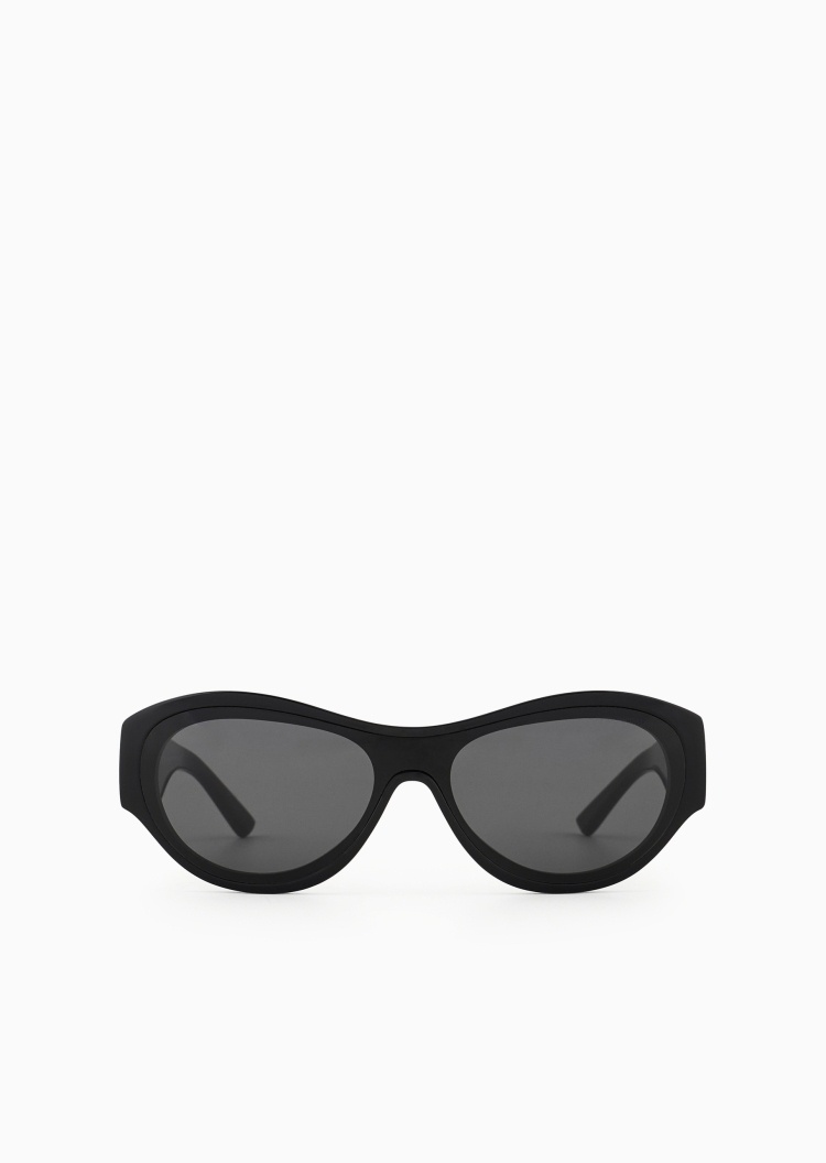 Emporio Armani 女士不规则形加宽镜腿遮阳太阳眼镜墨镜