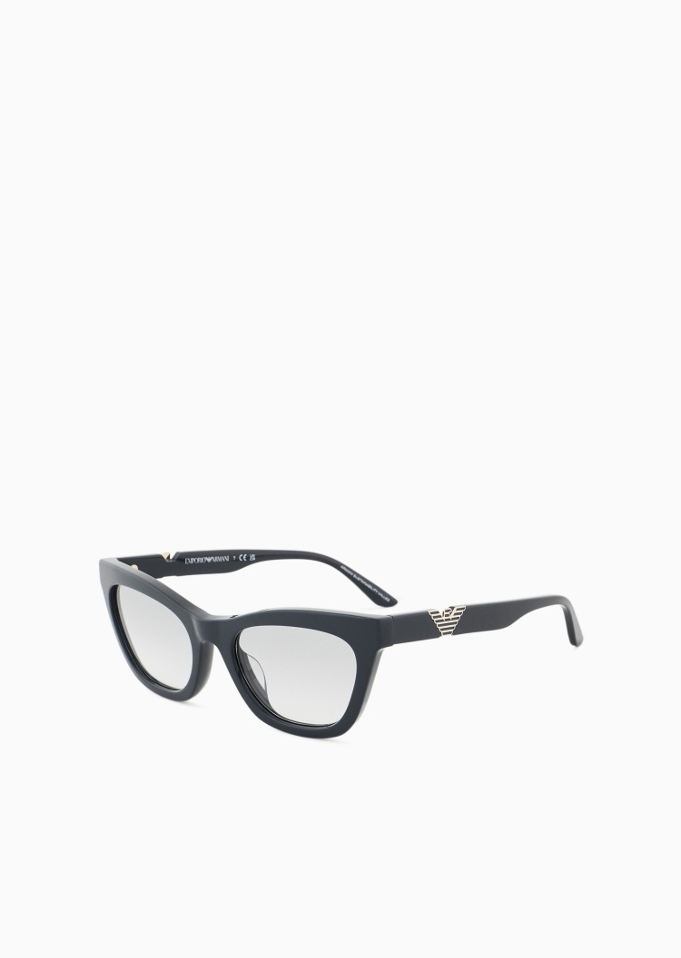 Emporio Armani 女士猫眼形粗框波形鹰标太阳眼镜墨镜
