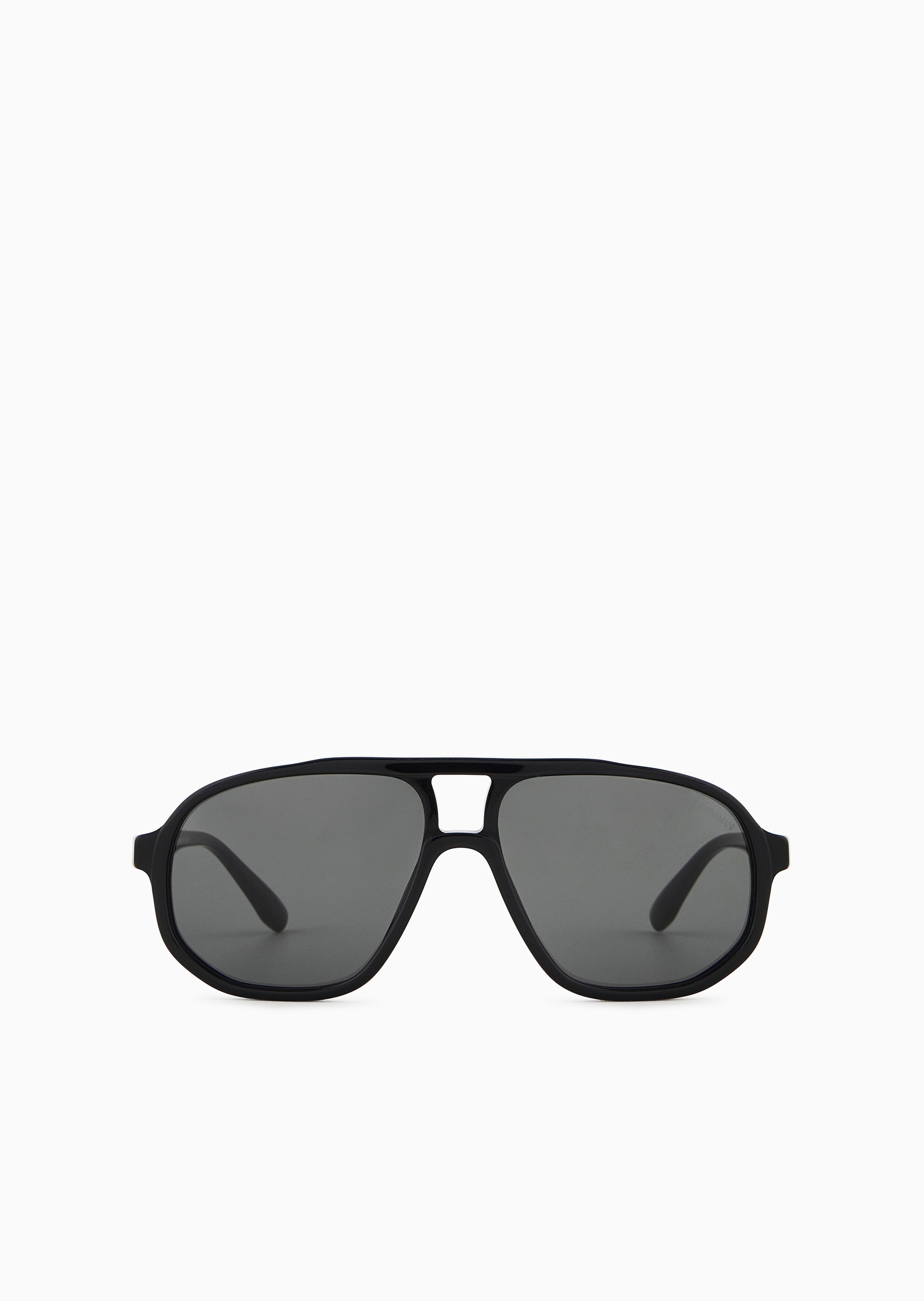 Emporio Armani 男士飞行员形复古潮流太阳眼镜墨镜