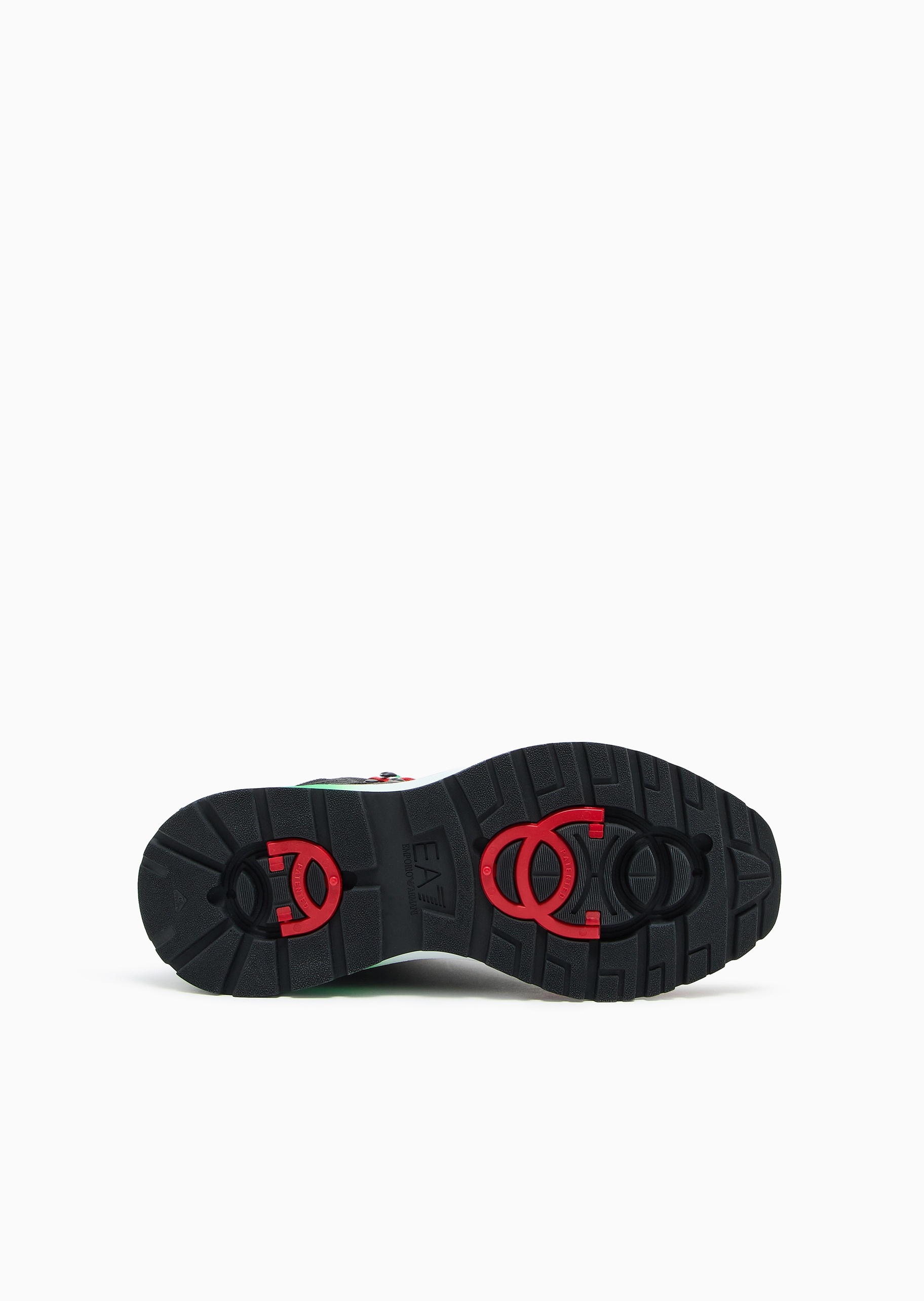 EA7 男士系带中帮网面户外休闲雪地靴