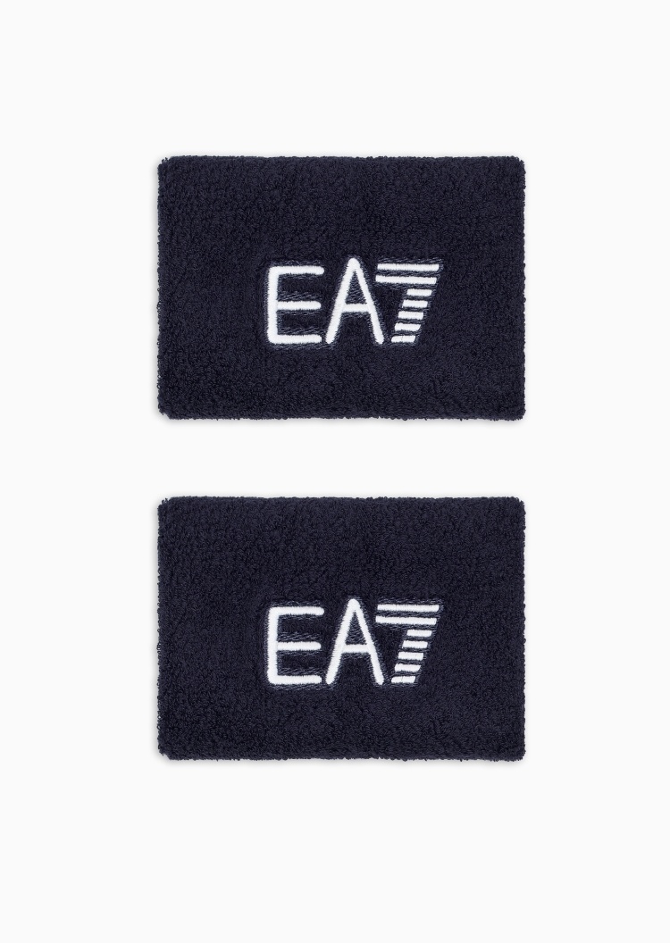 EA7 男女同款一副装刺绣时尚网球腕带