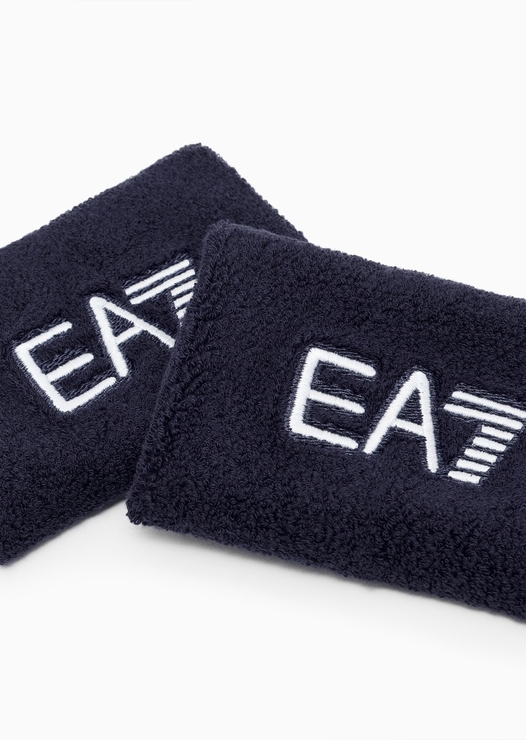 EA7 男女同款一副装刺绣时尚网球腕带