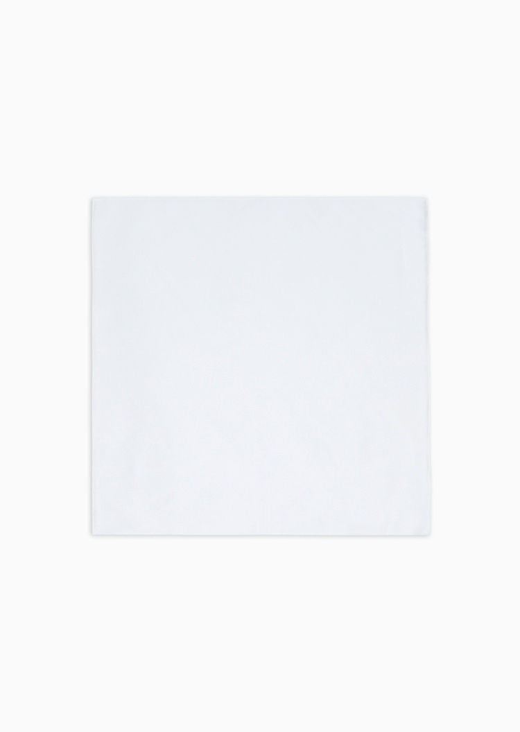 Giorgio Armani 男士桑蚕丝正方形休闲商务口袋巾