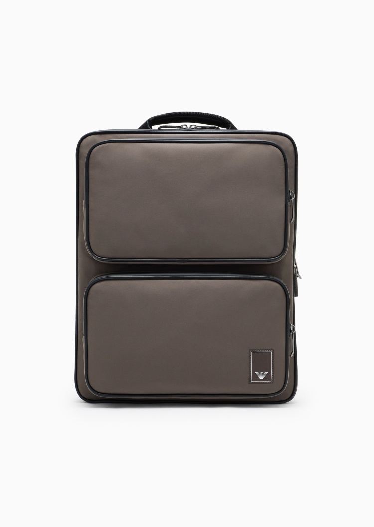 Emporio Armani 男士商务休闲单肩斜挎双肩公文包