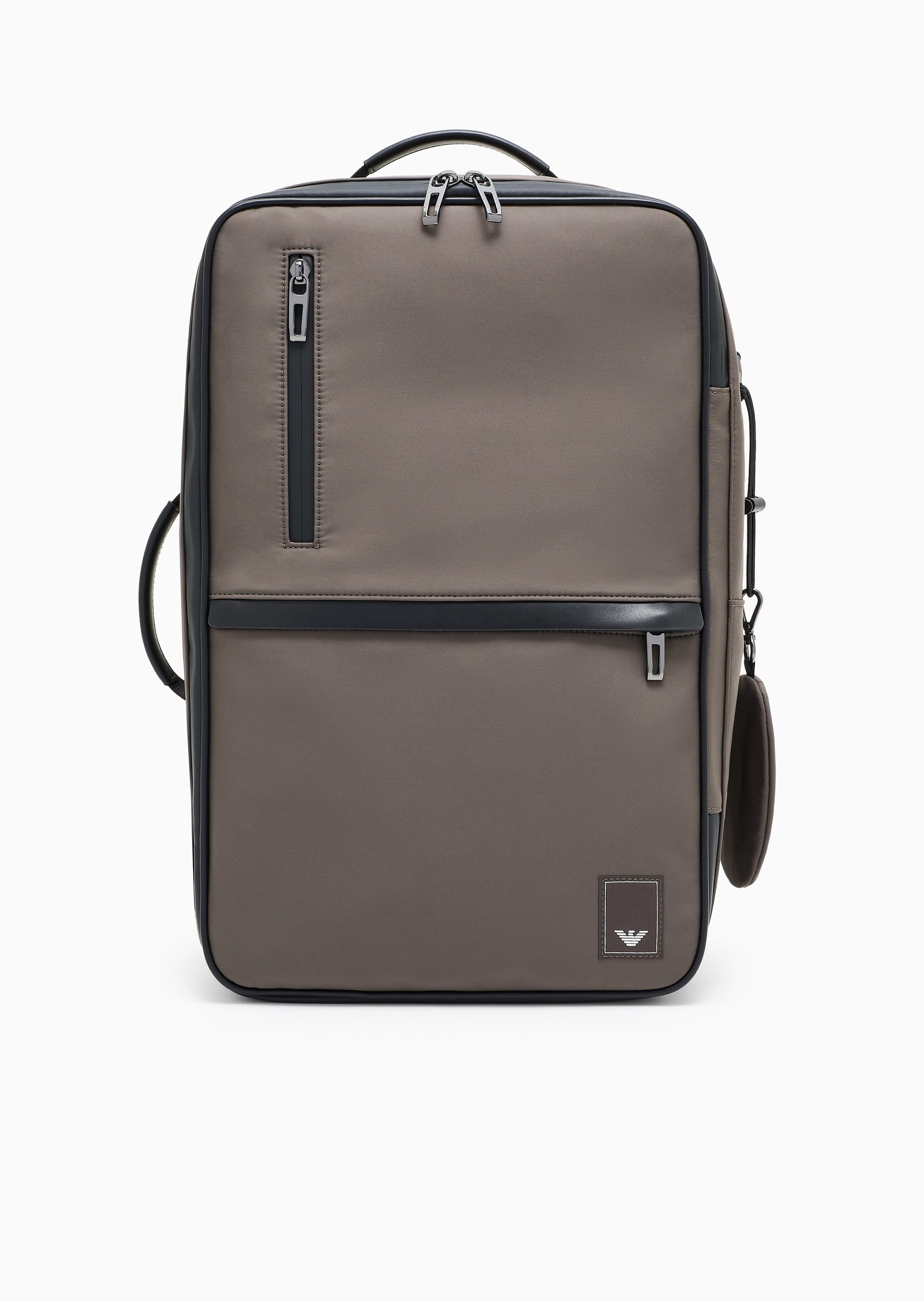 Emporio Armani 男士商务休闲通勤大容量双肩公文包