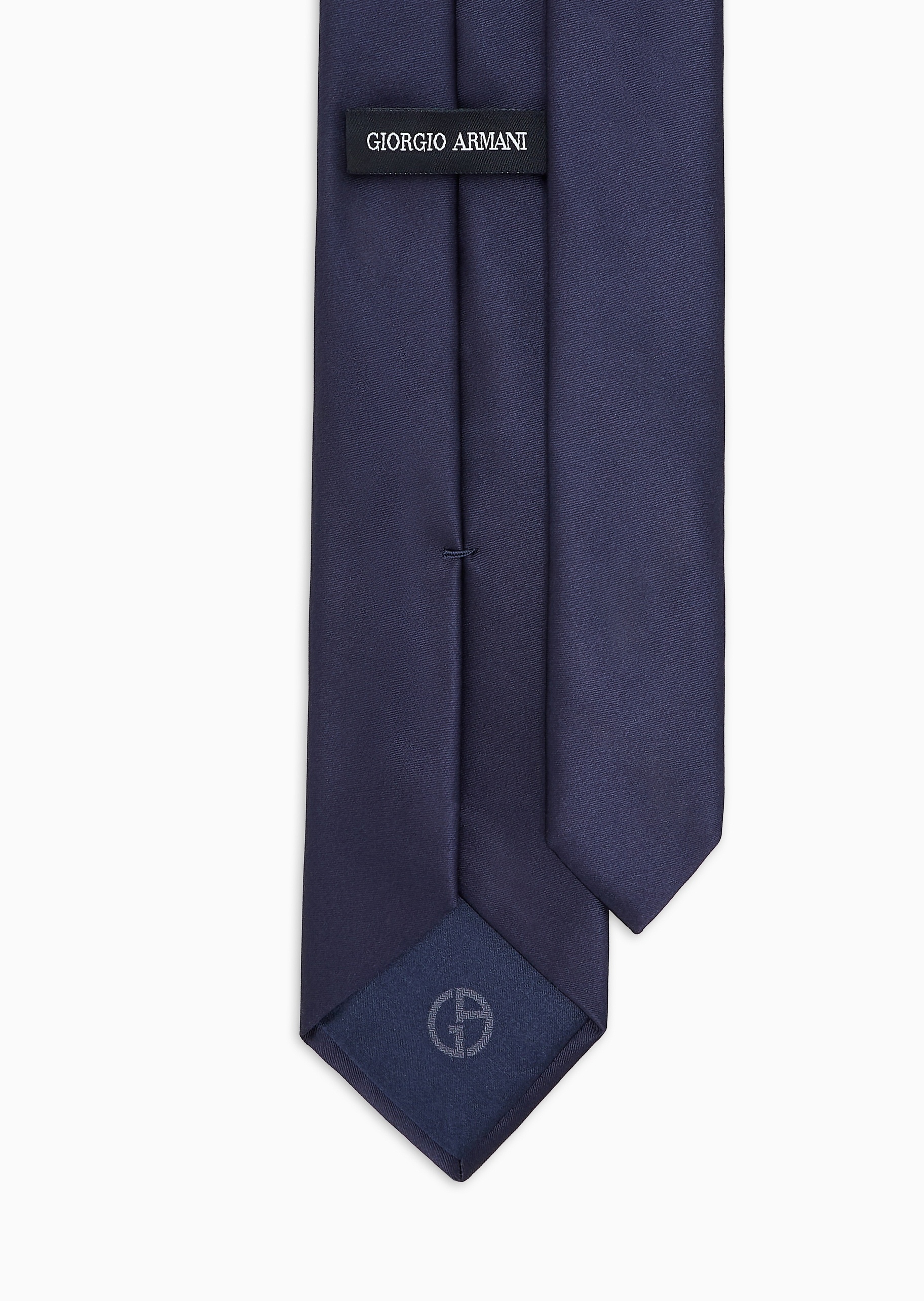 Giorgio Armani 男士桑蚕丝红色商务正装领带配饰新婚礼物