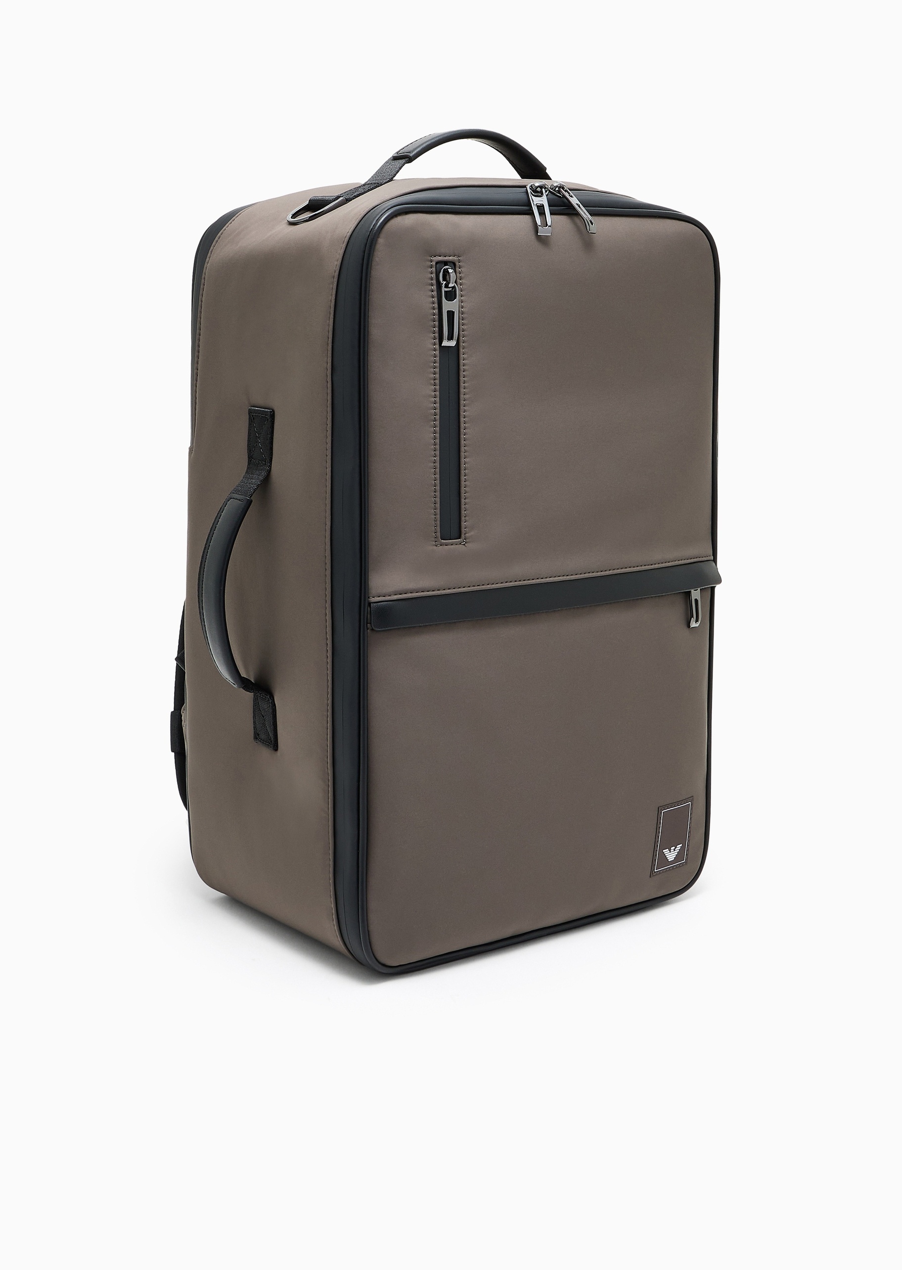 Emporio Armani 男士商务休闲通勤大容量双肩公文包