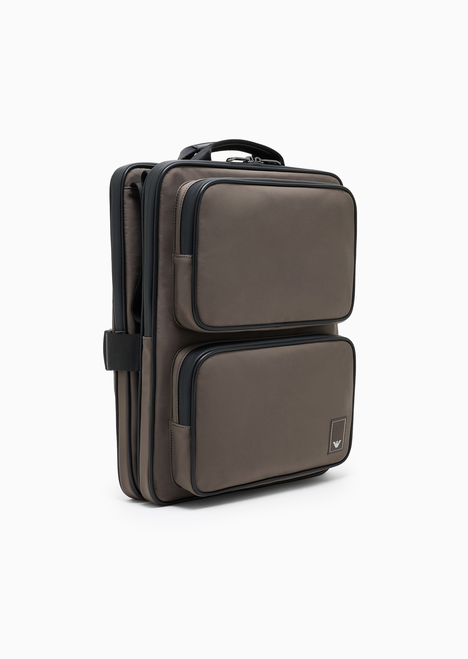 Emporio Armani 男士商务休闲单肩斜挎双肩公文包