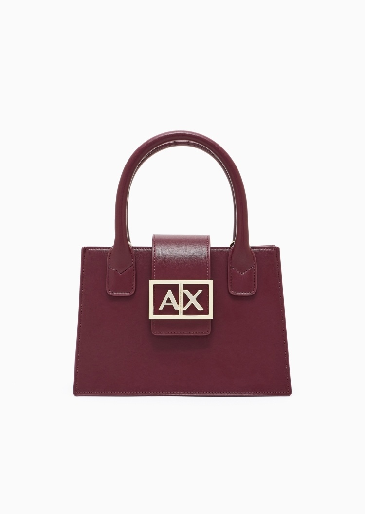 ARMANI EXCHANGE 女士通勤休闲单肩斜挎手提托特包