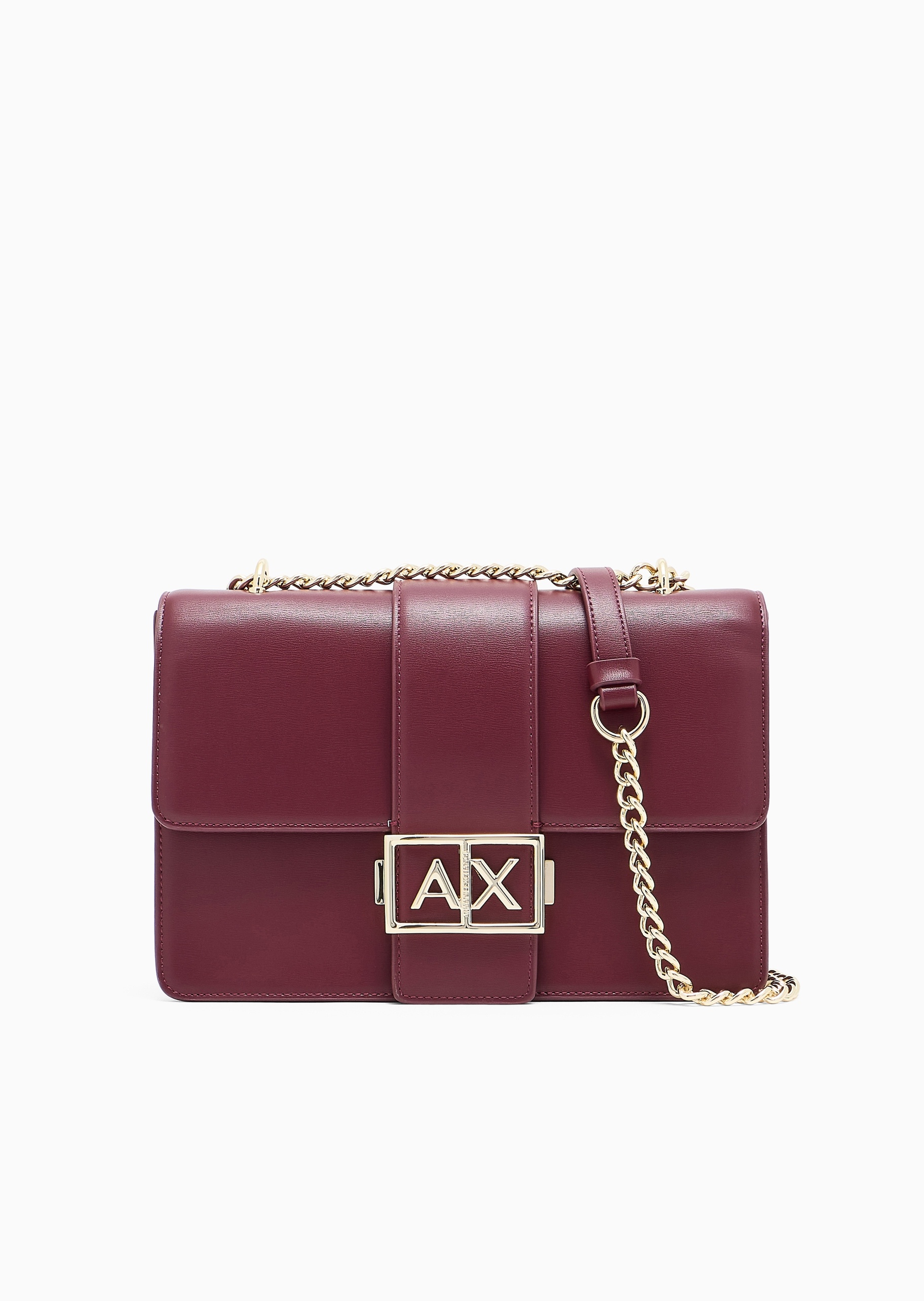 ARMANI EXCHANGE 女士商务通勤小号单肩斜挎邮差包