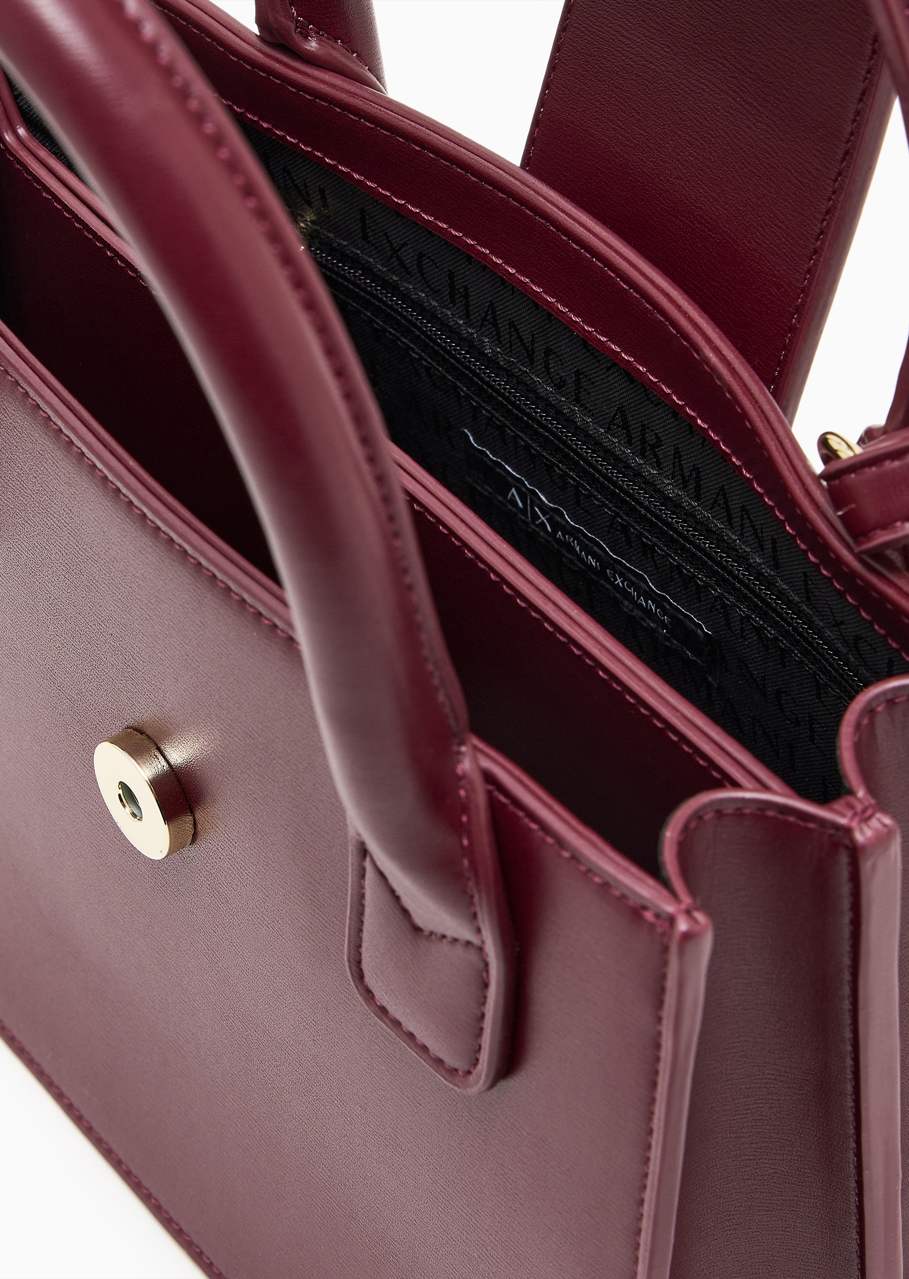 ARMANI EXCHANGE 女士通勤休闲单肩斜挎手提托特包