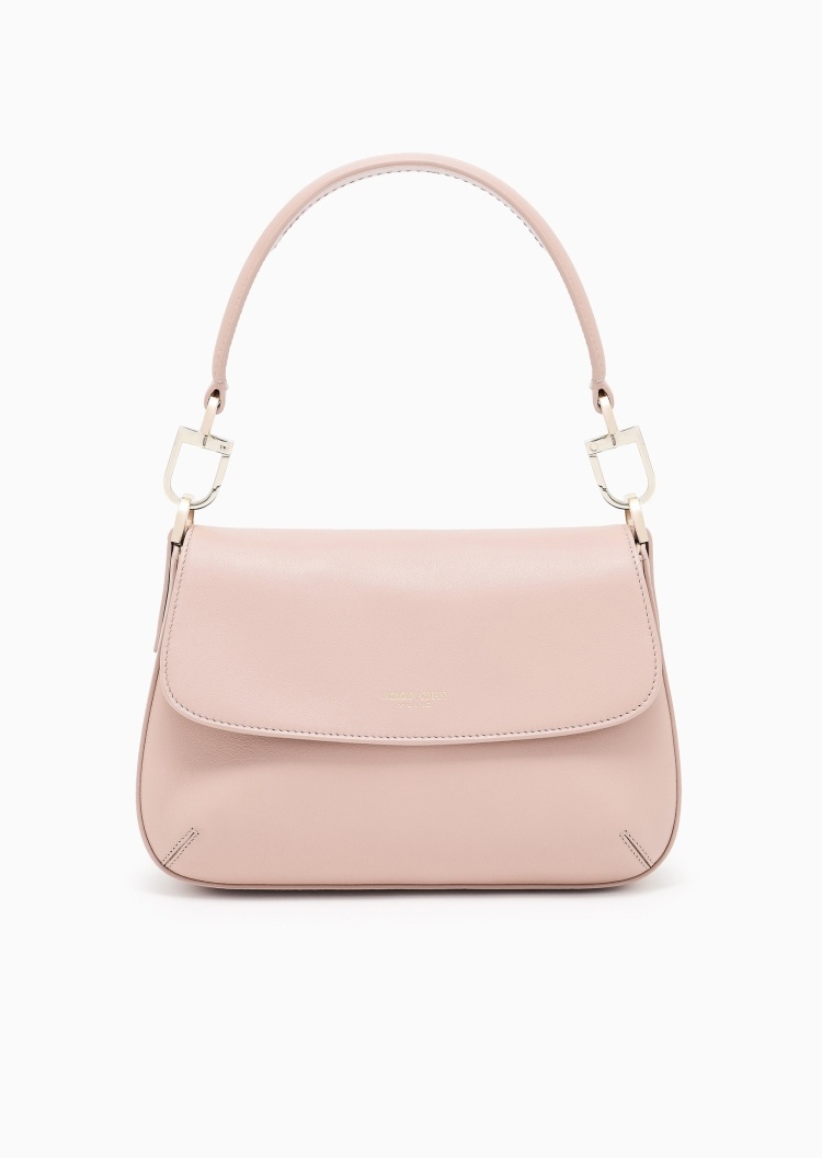 Giorgio Armani 女士羊皮革商务通勤休闲单肩手提斜挎包