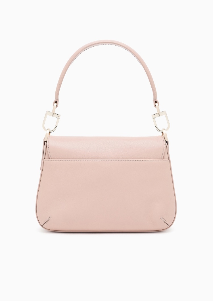 Giorgio Armani 女士羊皮革商务通勤休闲单肩手提斜挎包