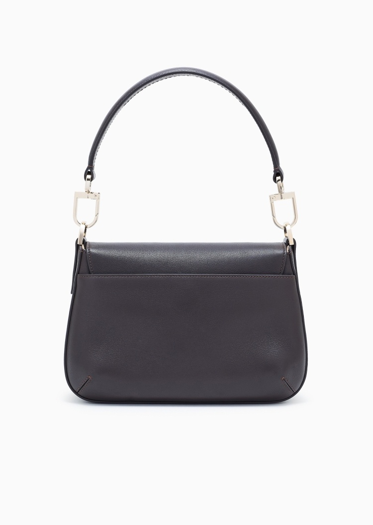 Giorgio Armani 女士羊皮革商务通勤休闲单肩手提斜挎包