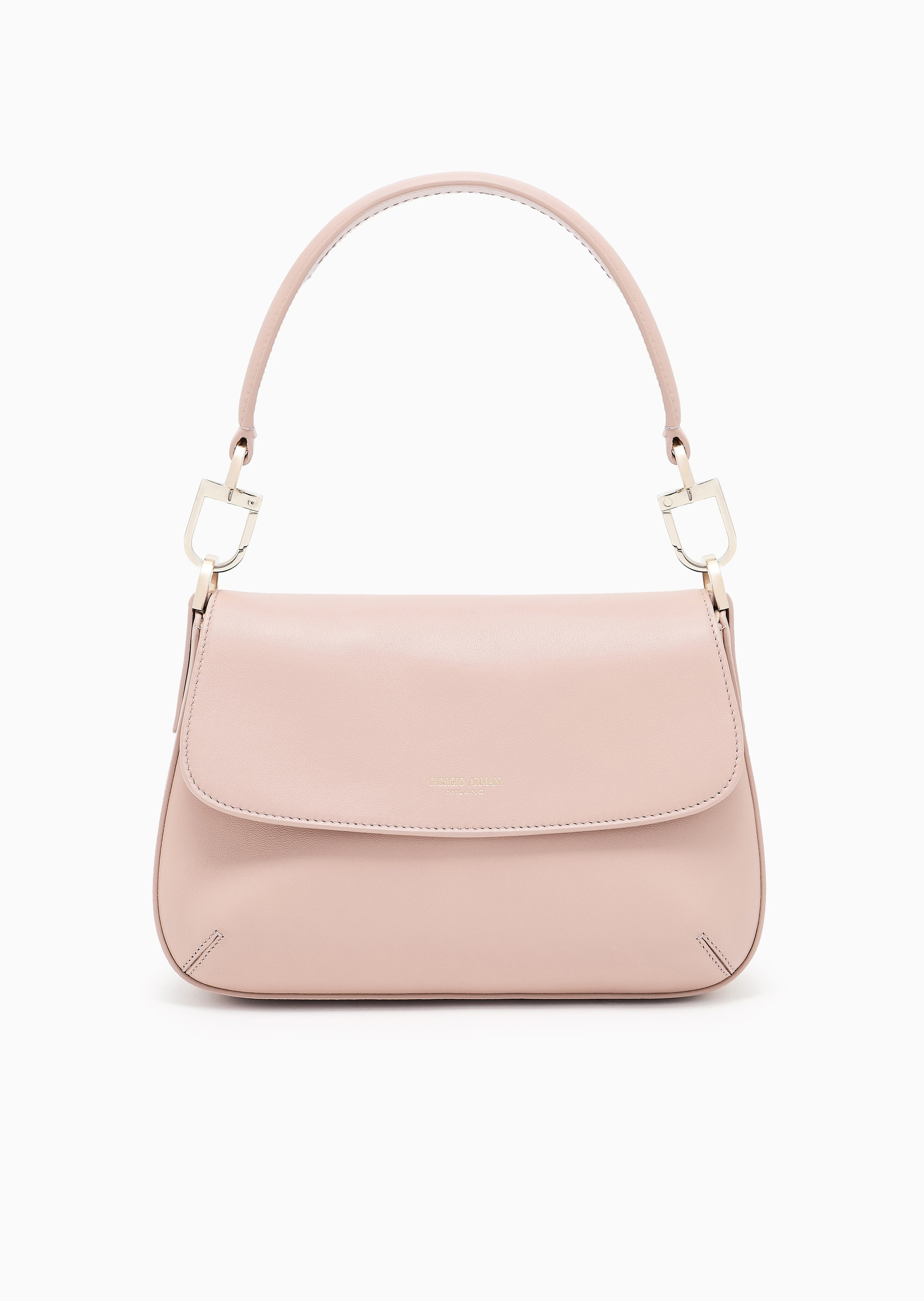 Giorgio Armani 女士羊皮革商务通勤休闲单肩手提斜挎包