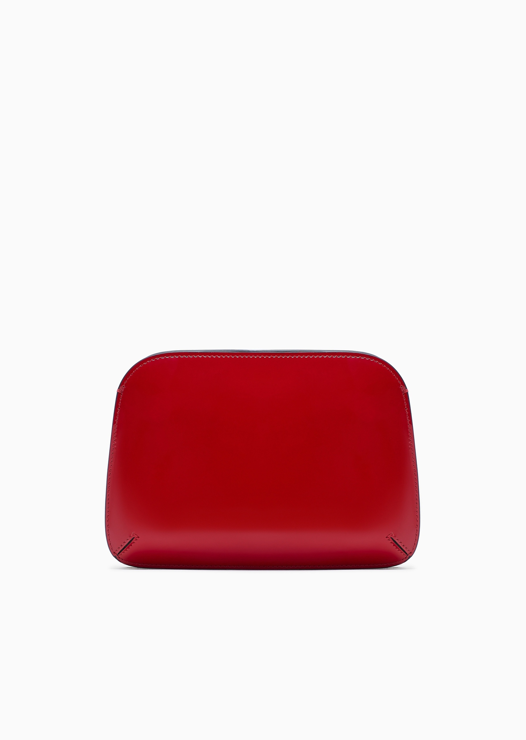 Giorgio Armani 女士牛皮革商务通勤复古链条斜挎单肩手拿包