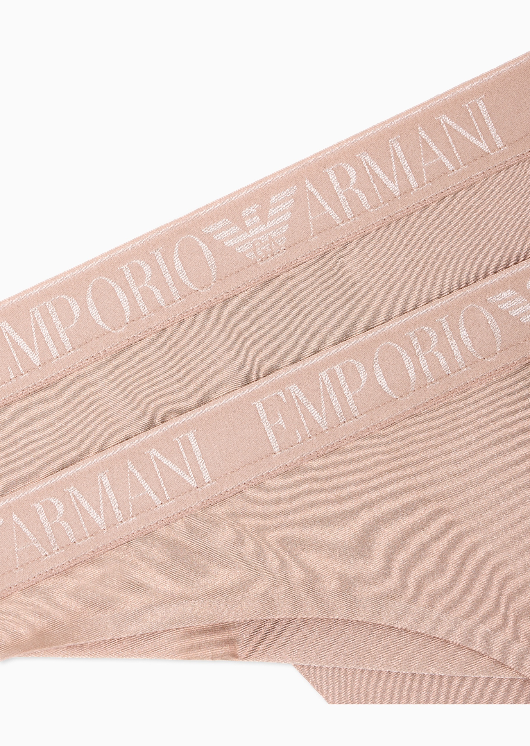 Emporio Armani 女士两条装弹力性感丁字裤时尚轻奢