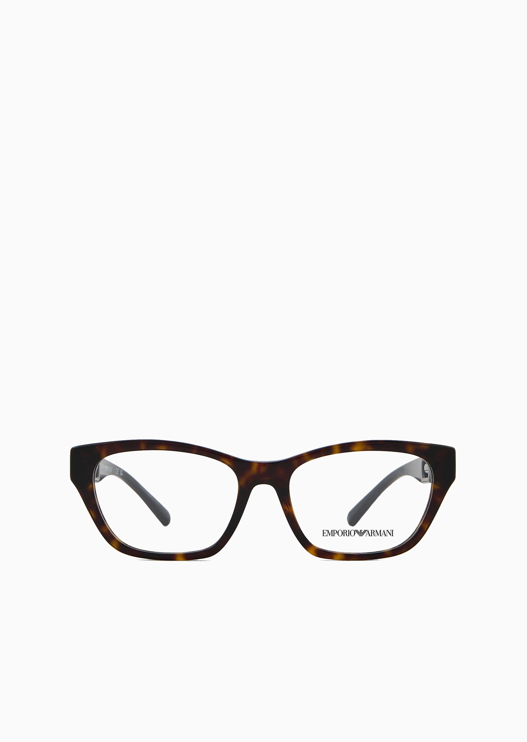 Emporio Armani 女士十字环扣猫眼形光学眼镜