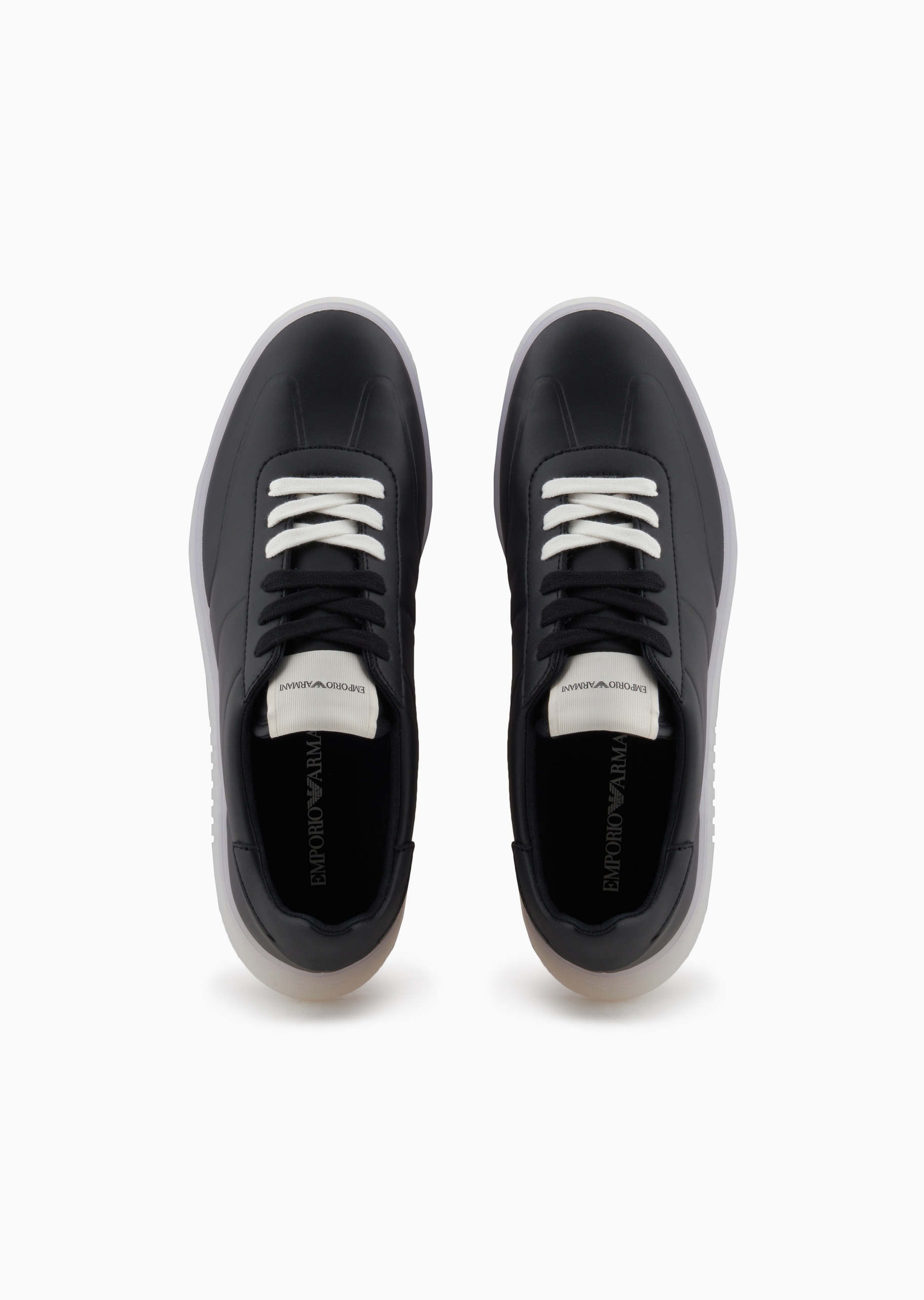 Emporio Armani 男士轻户外复古风运动休闲德训鞋