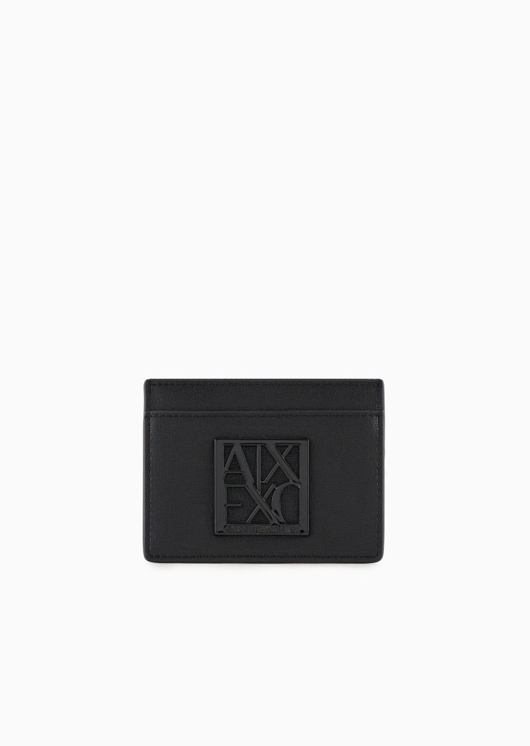 ARMANI EXCHANGE 女士多卡位轻便轻薄商务通勤卡包证件收纳包