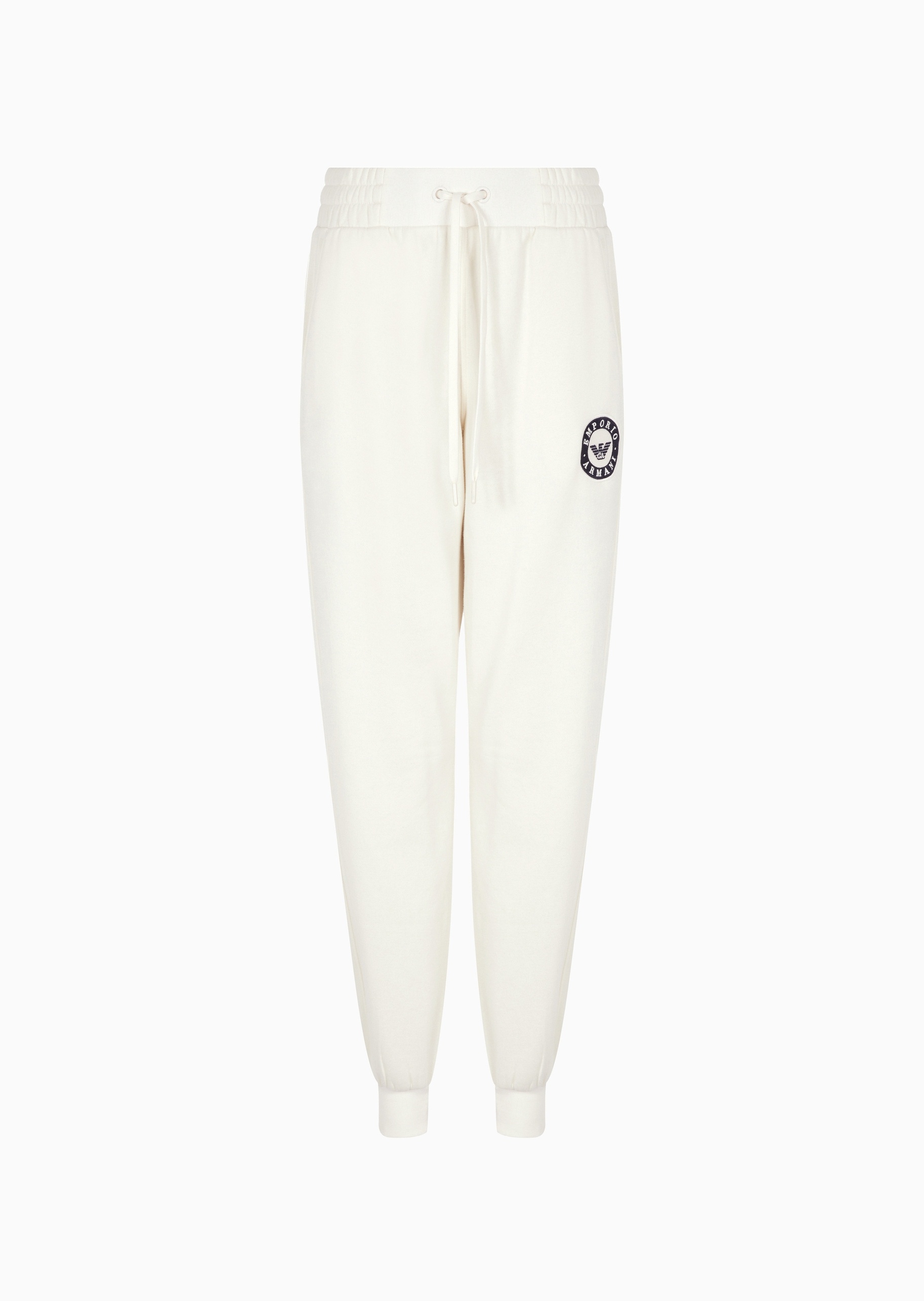 Emporio Armani 女士时尚轻运动束脚长裤家居睡裤