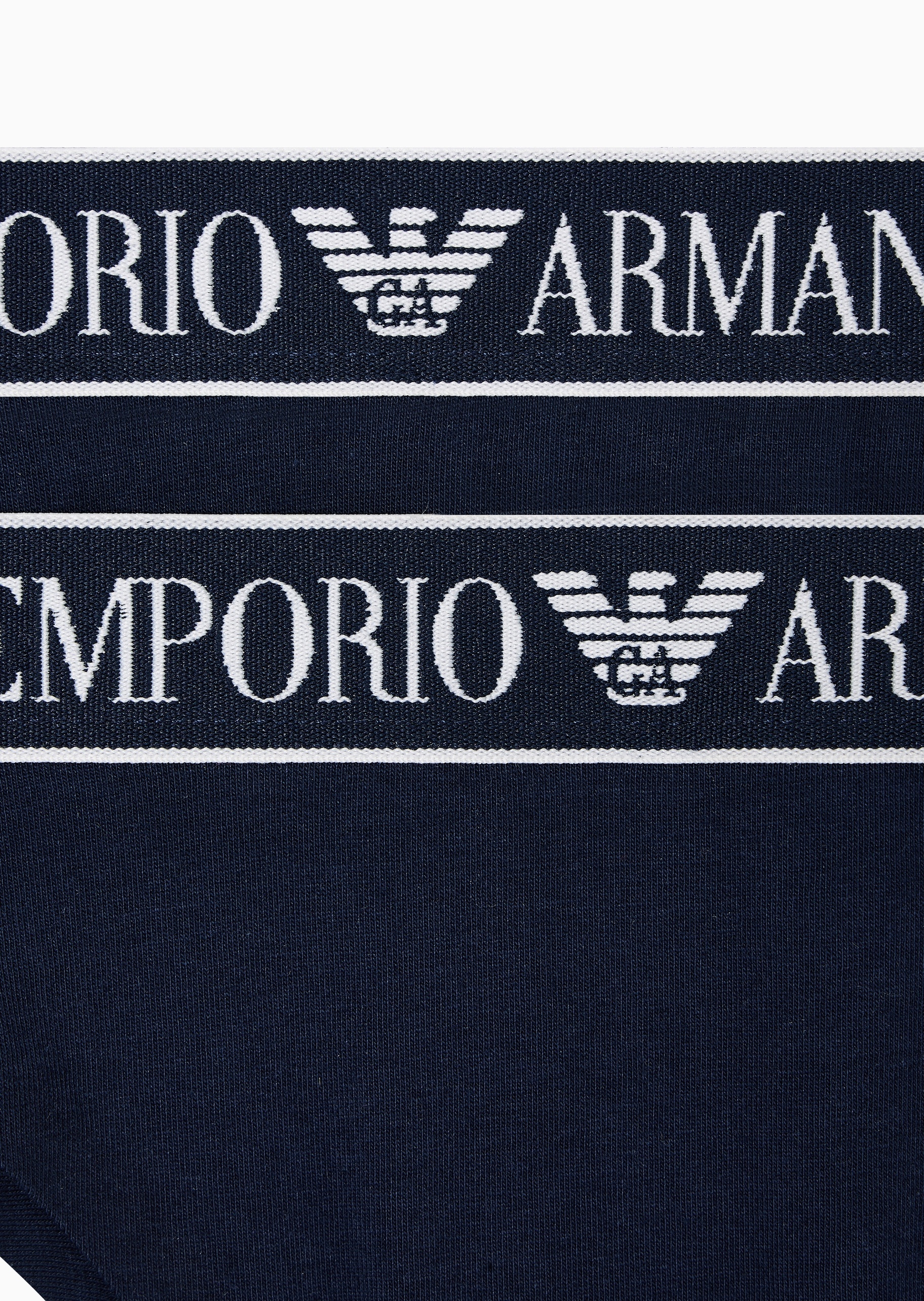 Emporio Armani 女士纯棉弹力T型三角两条装内裤套装