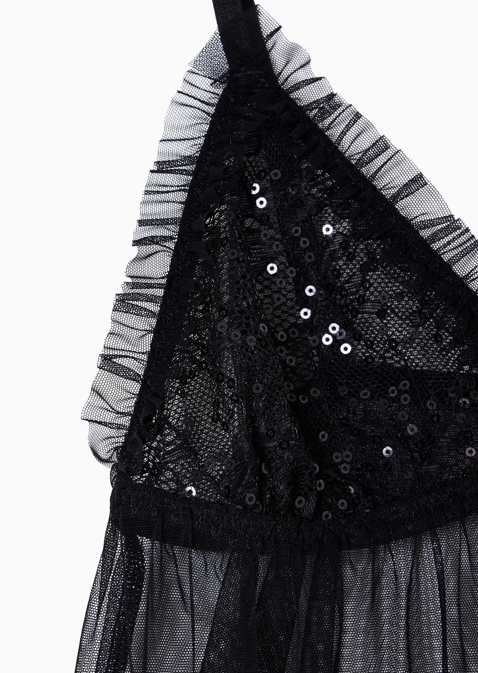 Emporio Armani 女士薄蕾丝性感内衣文胸套装轻奢