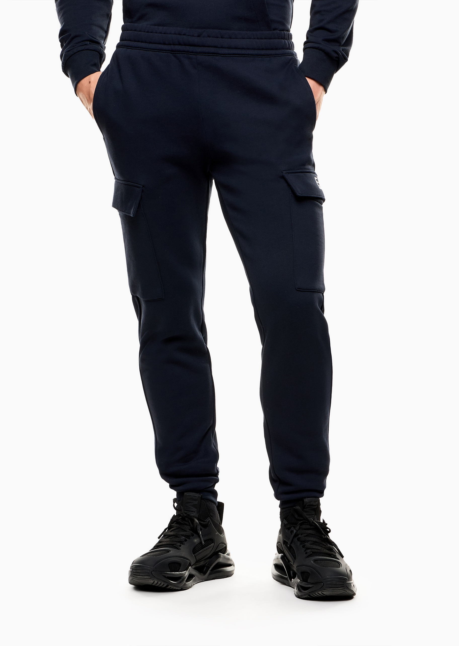 EA7 男士工装锥形束脚微弹户外健身训练运动卫裤