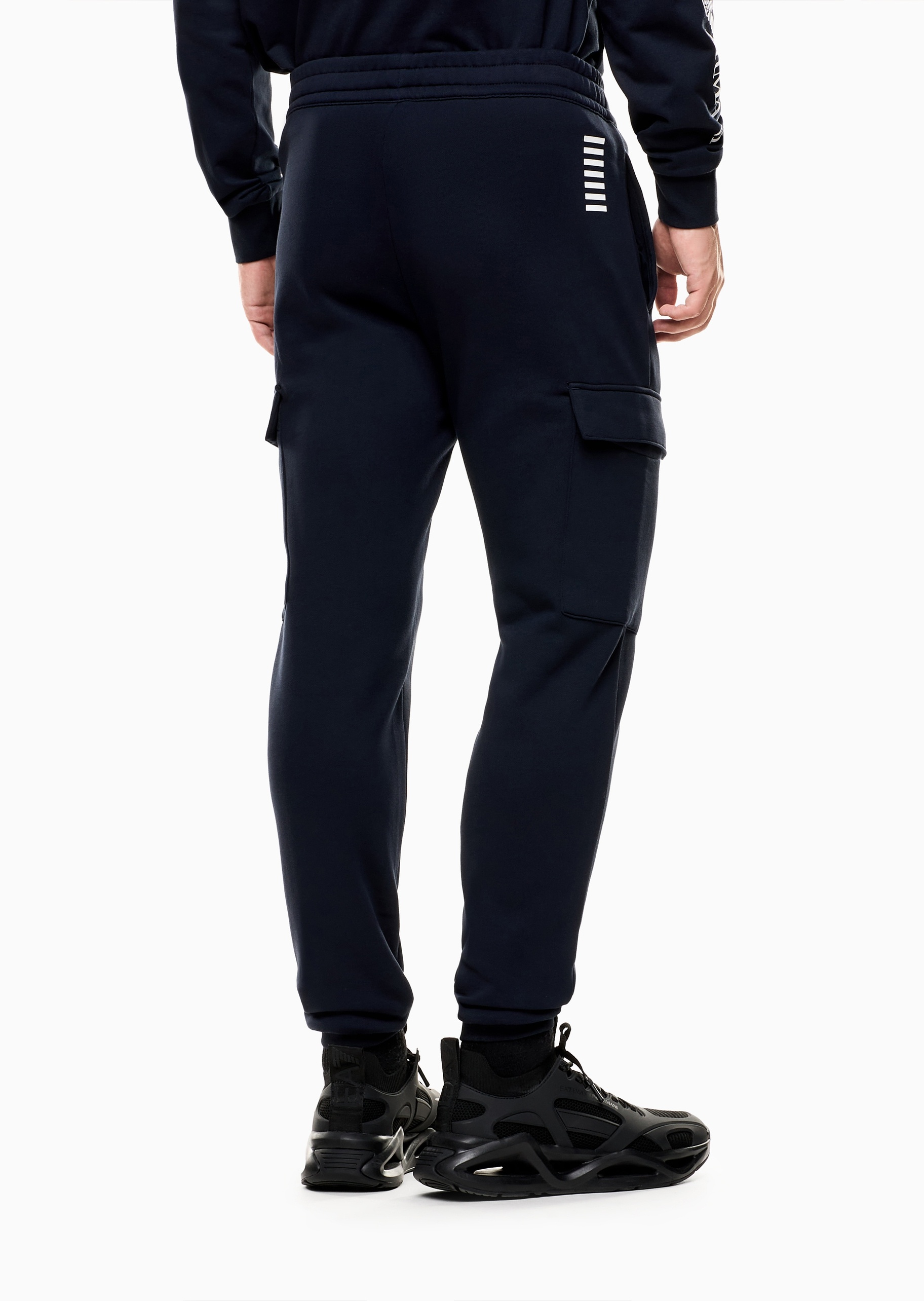 EA7 男士工装锥形束脚微弹户外健身训练运动卫裤