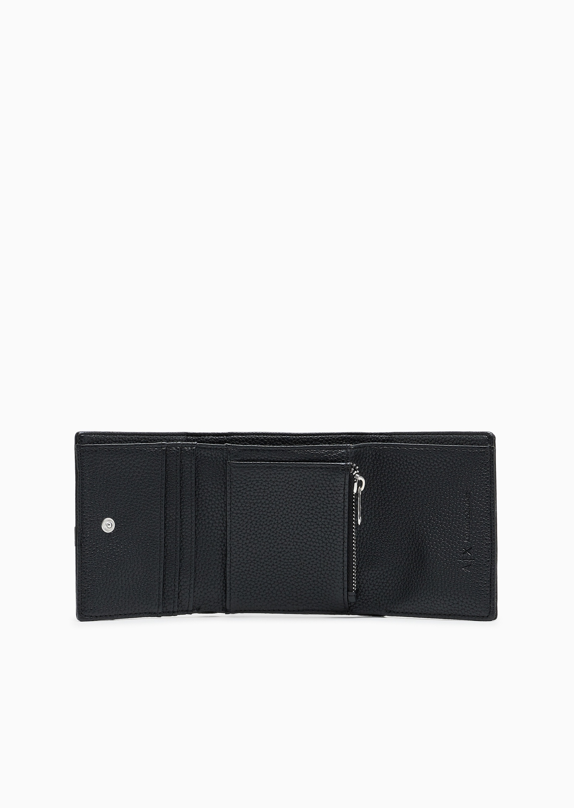 ARMANI EXCHANGE 女士三折短款方形拉链内袋多卡位手拿钱包