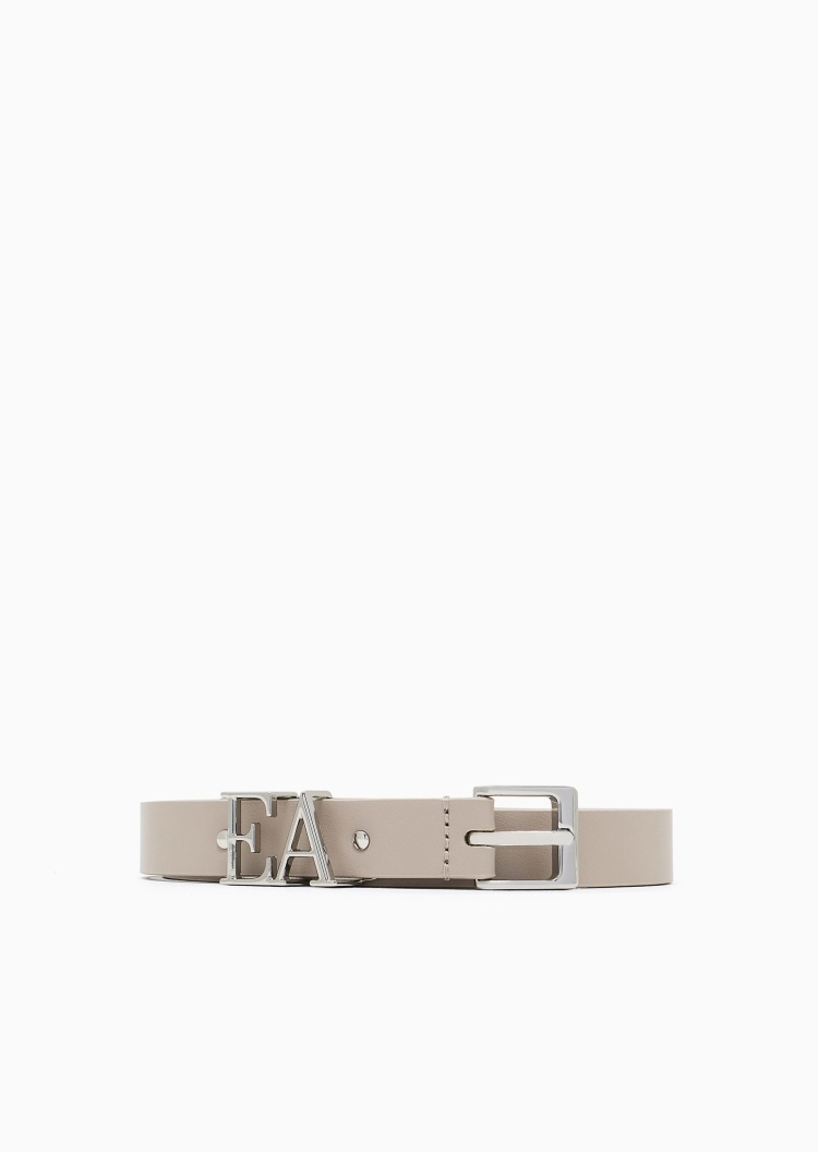 Emporio Armani 女士镂空饰扣商务通勤方形针扣腰带礼物