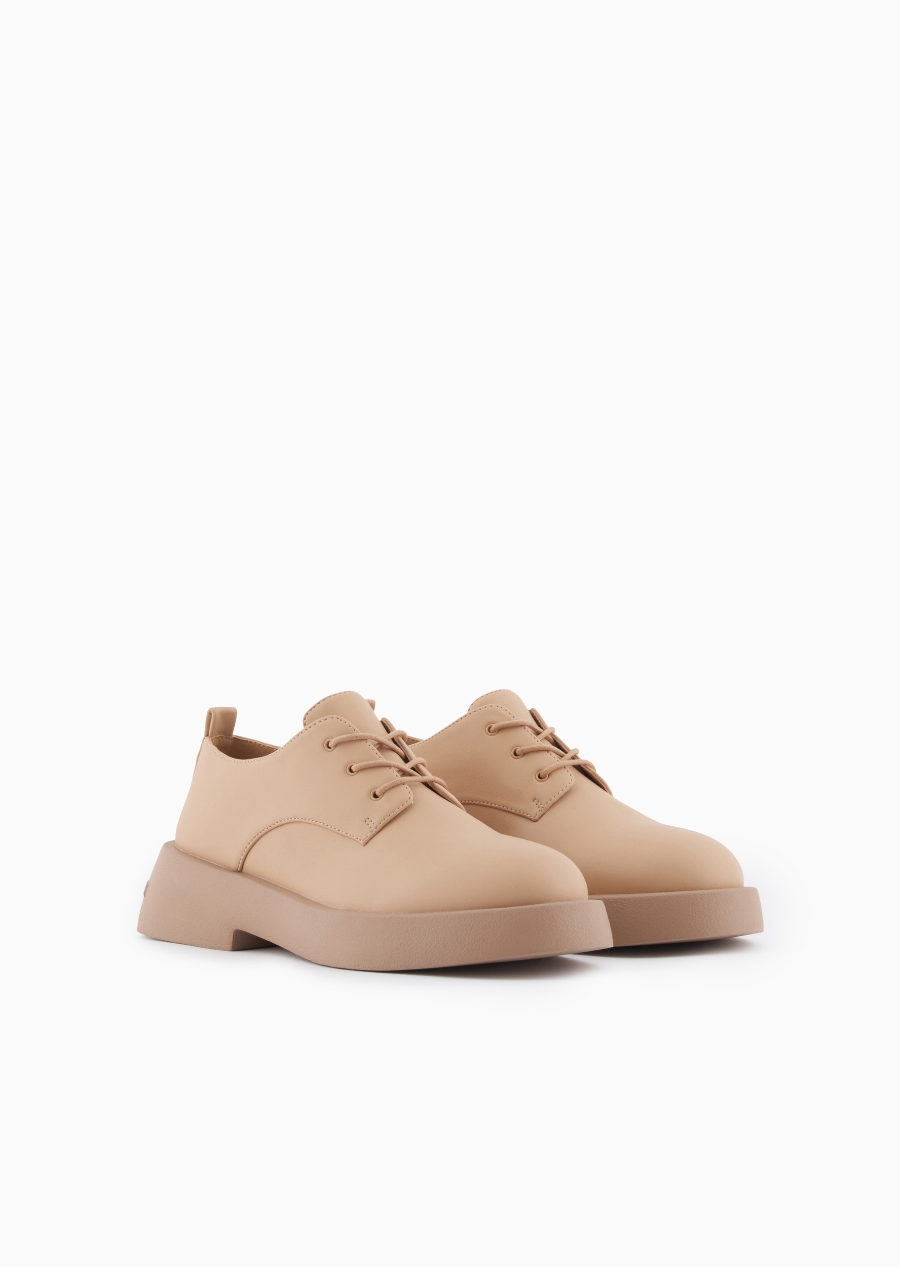 ARMANI EXCHANGE 女士低帮厚底复古休闲时尚系带鞋