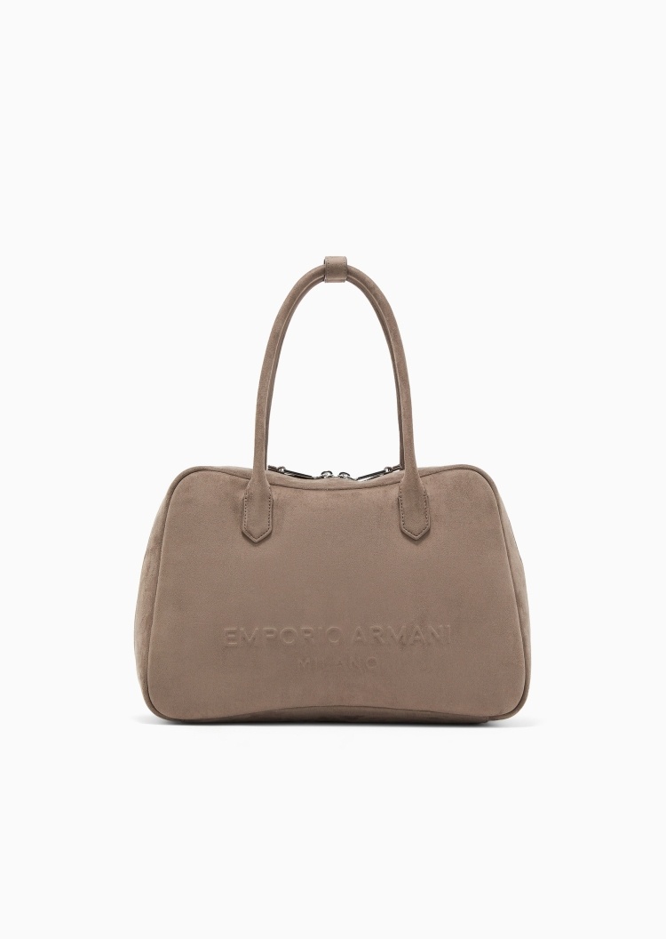 Emporio Armani 女士拉链商务休闲通勤单肩斜挎包